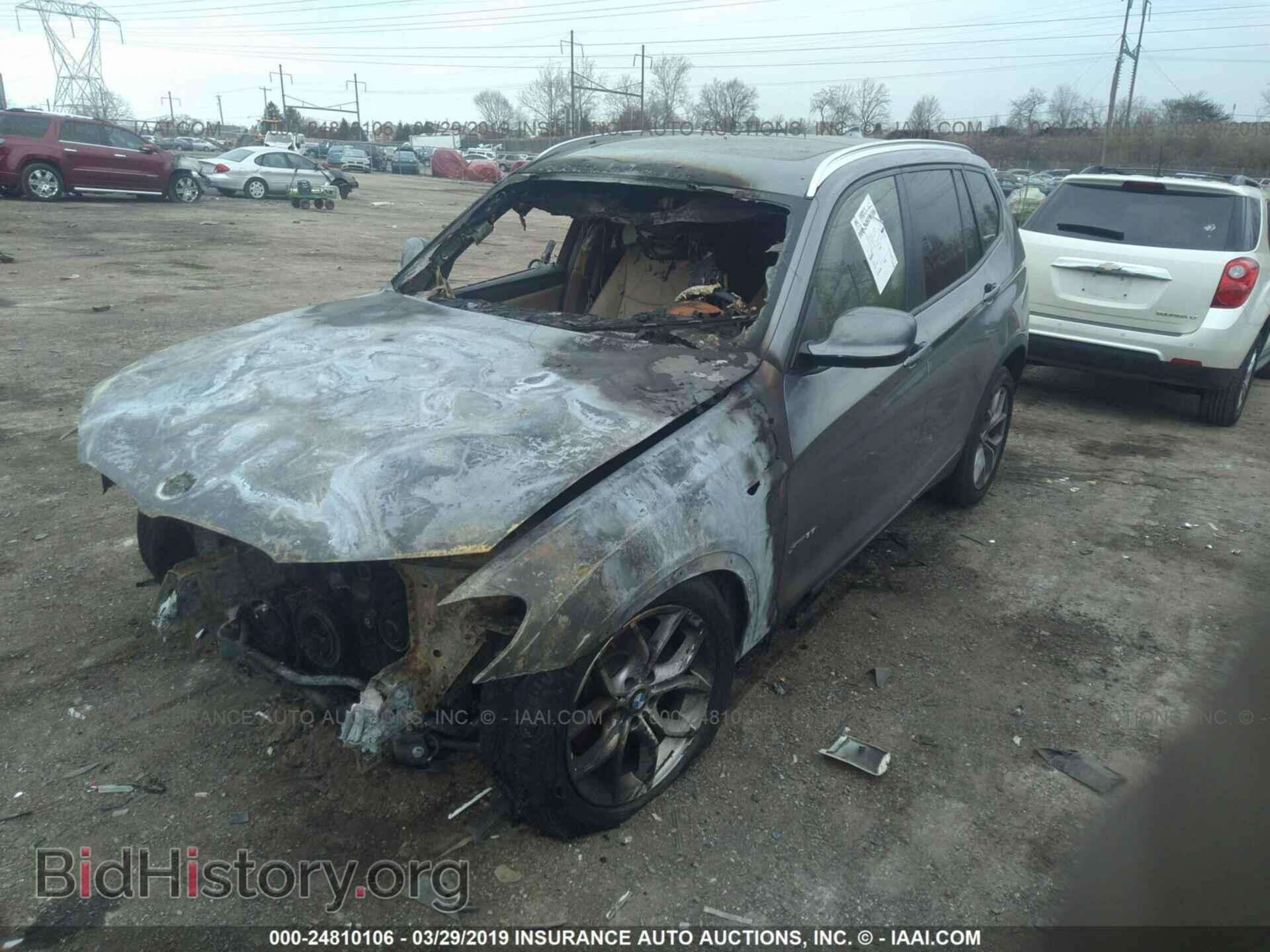 2014 BMW X3 - VIN: 5UXWX7C53E0E79643 - Фото 2