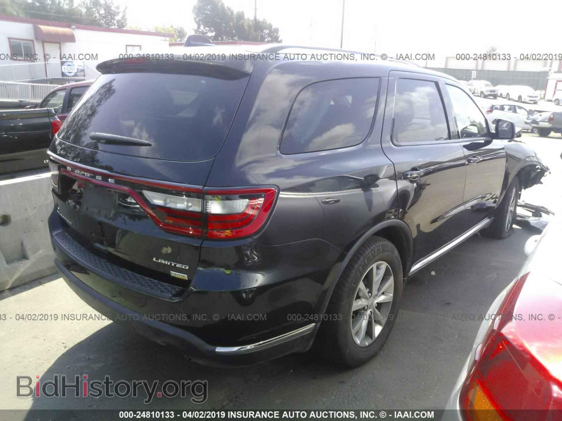 2015 DODGE DURANGO - VIN: 1C4RDHDG0FC906884 - Фото 4