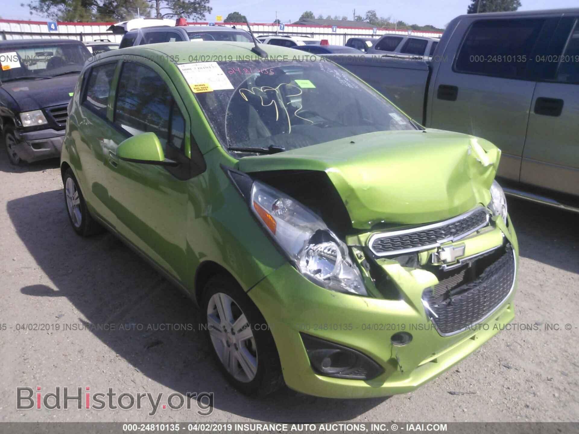Photo KL8CB6S95EC527147 - CHEVROLET SPARK 2014
