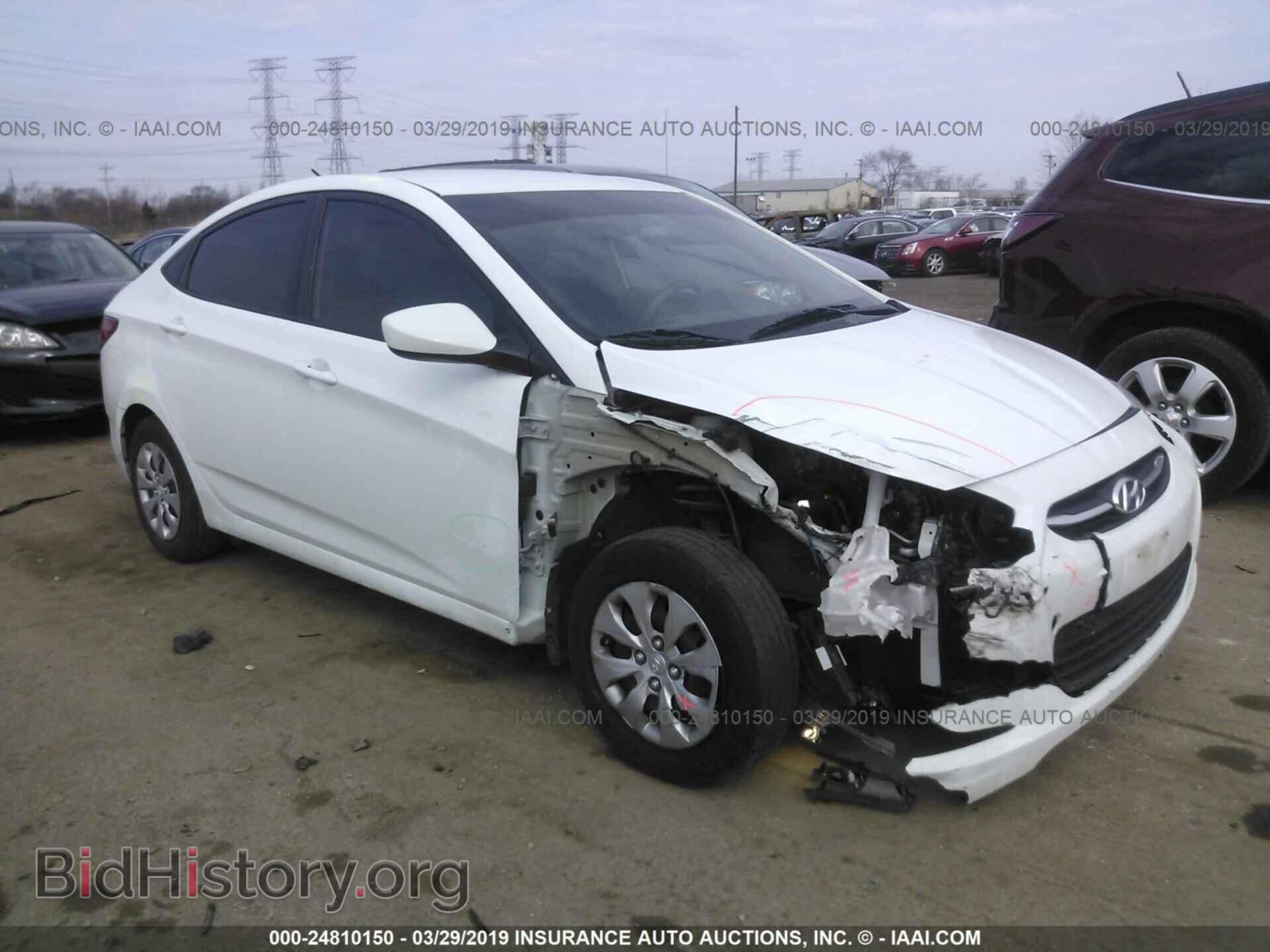 Фотография KMHCT4AE0GU092201 - HYUNDAI ACCENT 2016