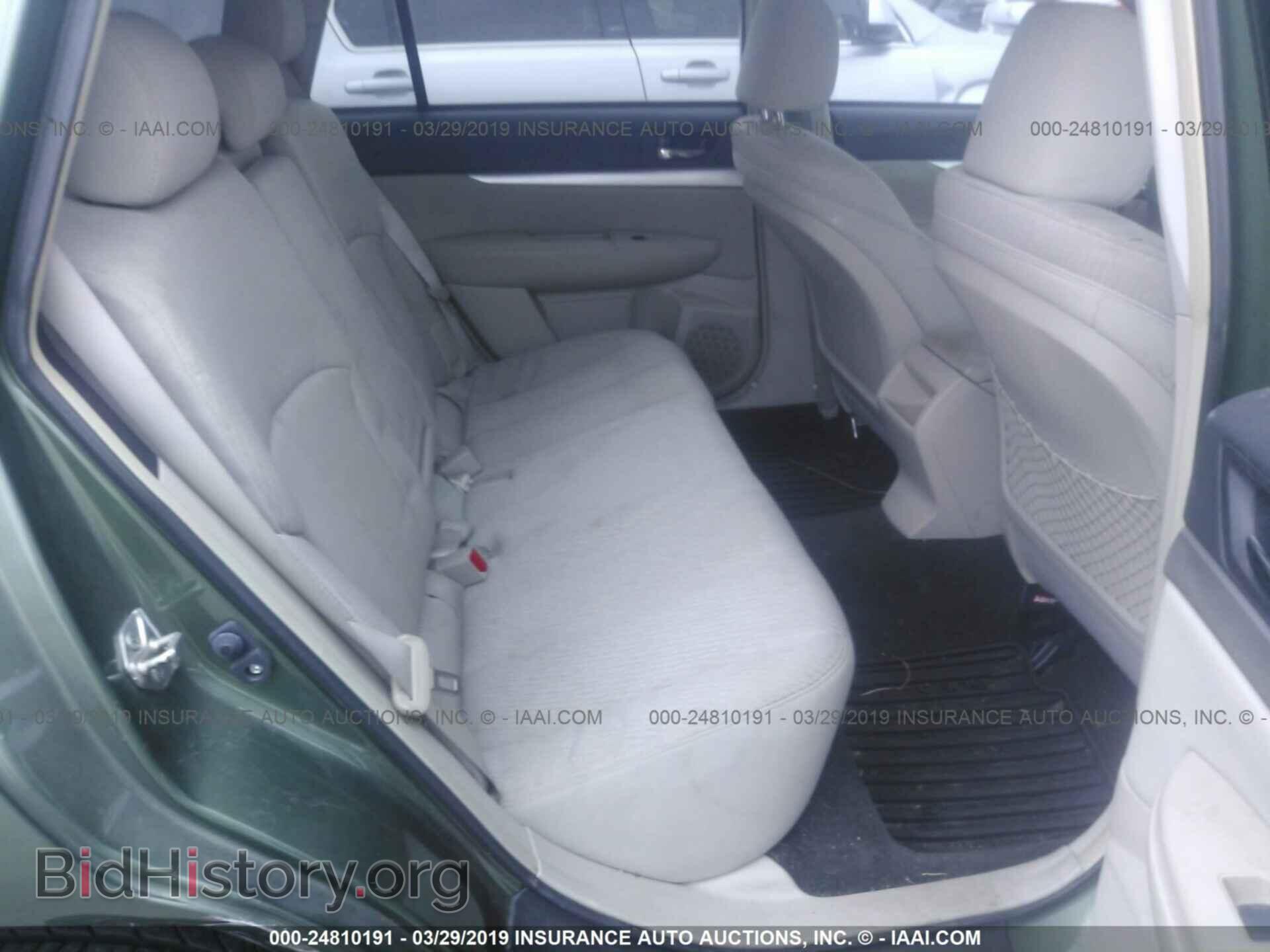 2012 SUBARU OUTBACK - VIN: 4S4BRBFC6C3241538 - Photo 8