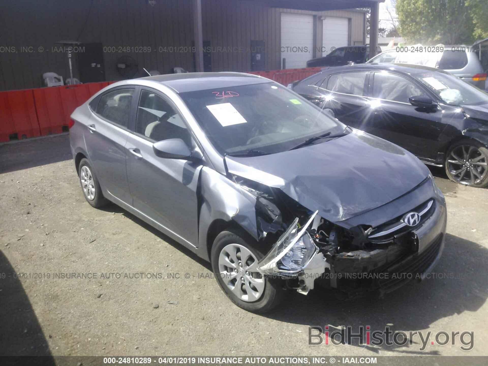 Photo KMHCT4AE5GU035928 - HYUNDAI ACCENT 2016