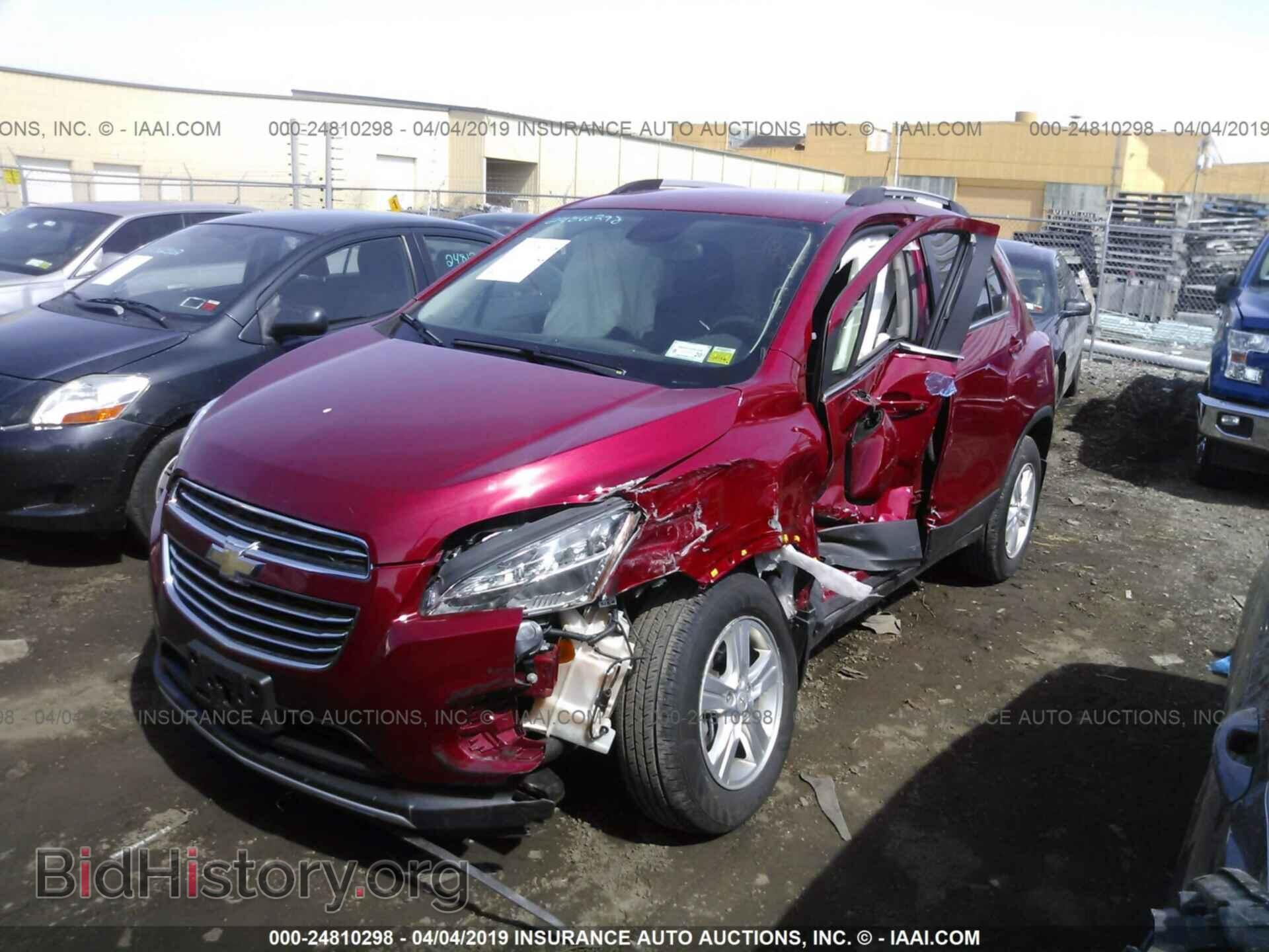 2015 CHEVROLET TRAX - VIN: KL7CJRSB1FB194433 - Фото 2