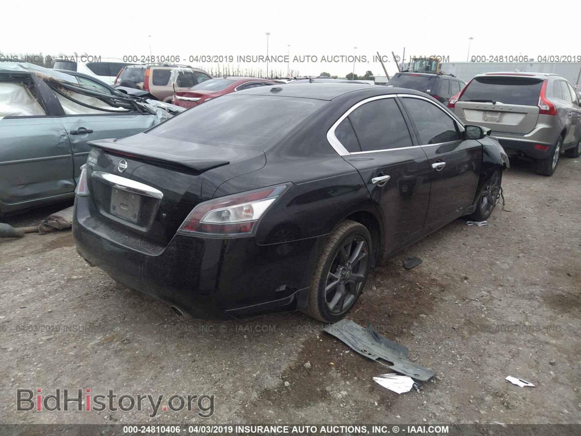 2013 NISSAN MAXIMA - VIN: 1N4AA5AP6DC801021 - Фото 4
