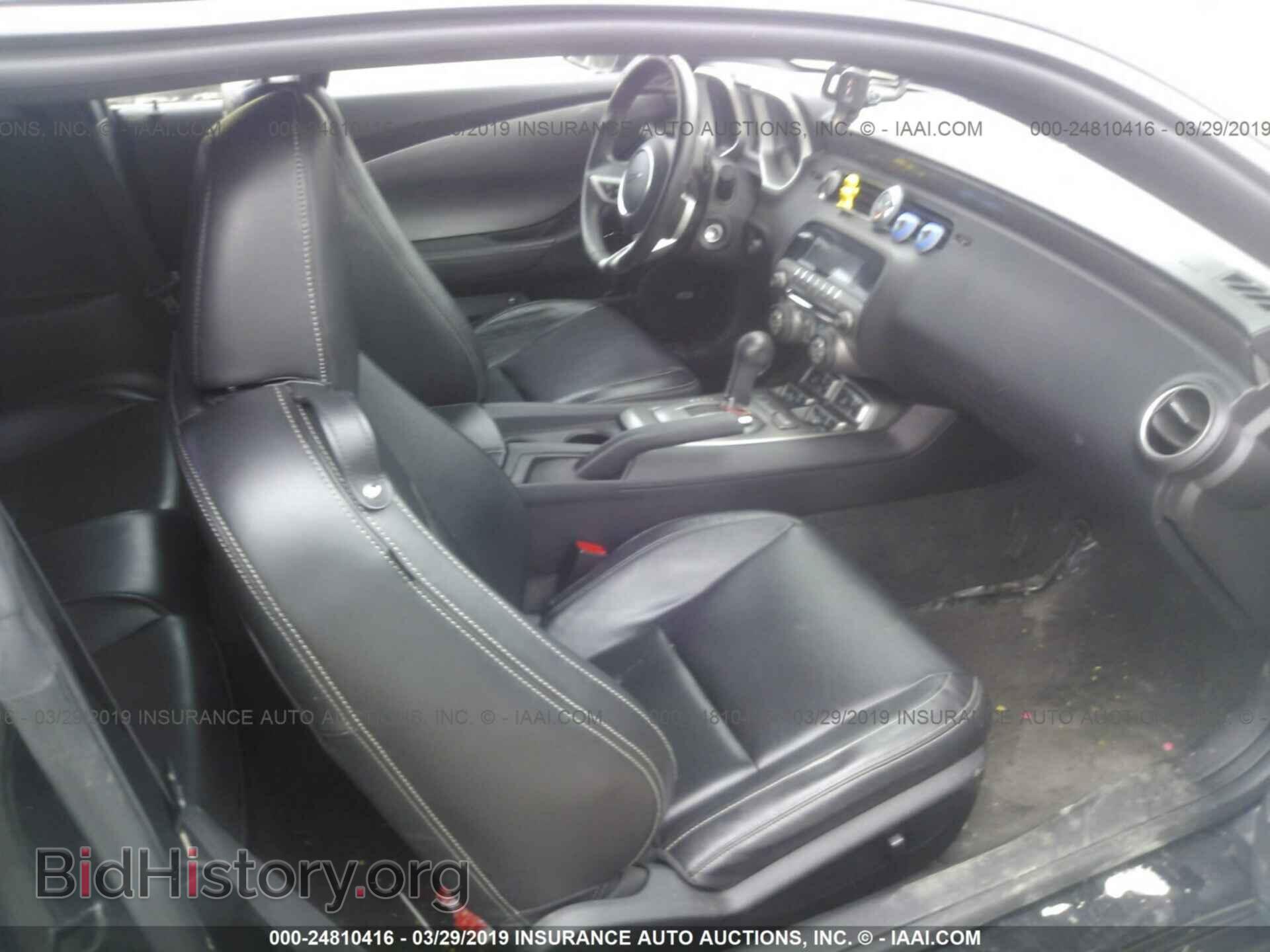 2011 CHEVROLET CAMARO - VIN: 2G1FC1ED8B9144447 - Фото 5