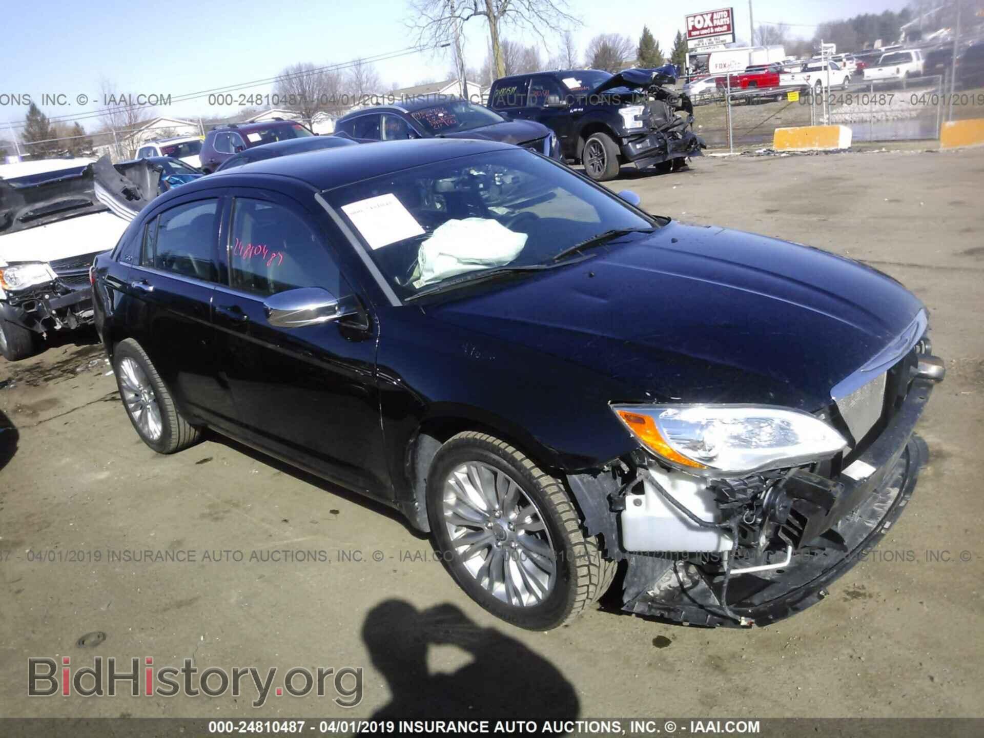 Фотография 1C3BC2FB1BN583189 - CHRYSLER 200 2011