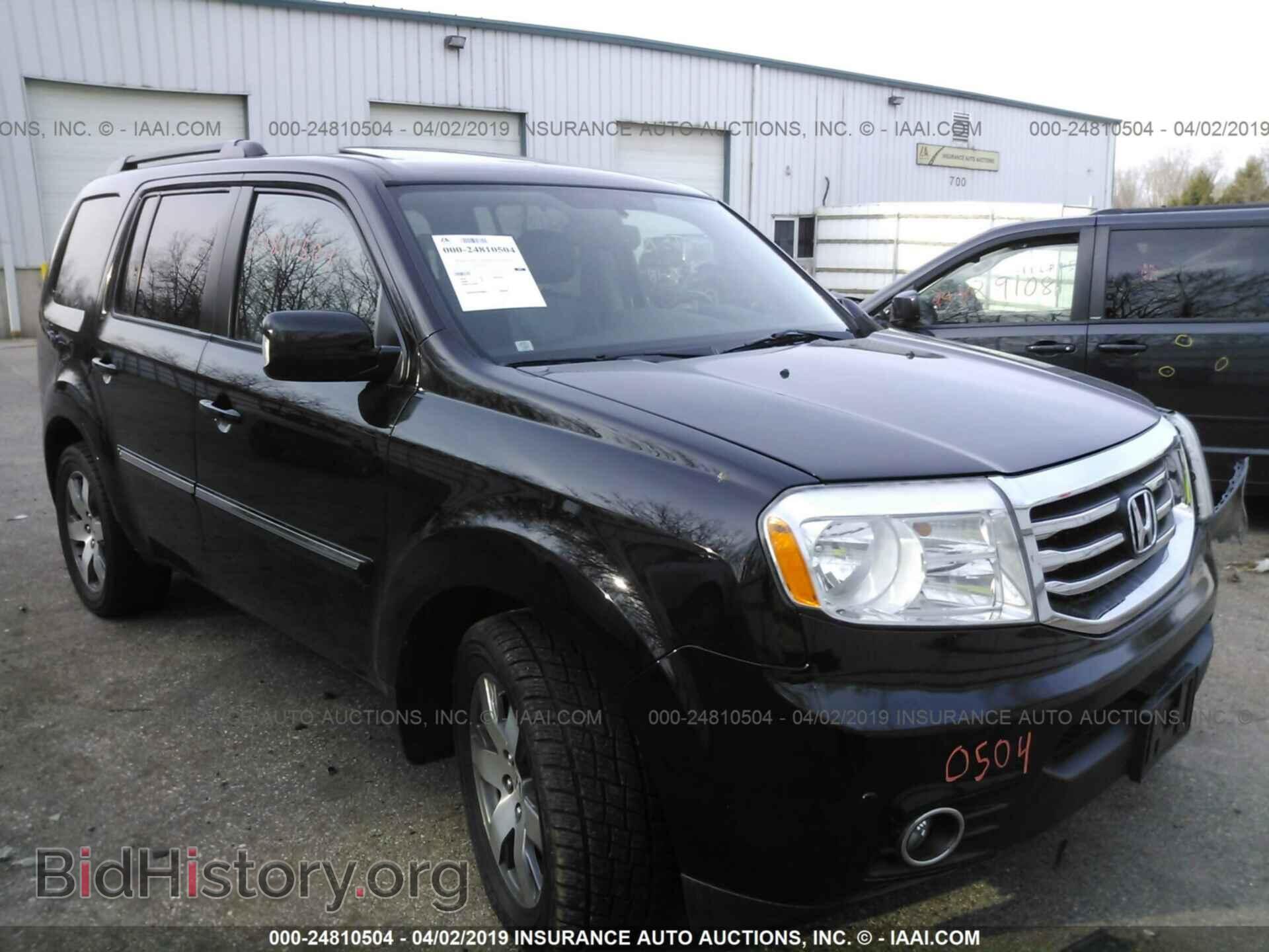 Photo 5FNYF4H90EB012993 - HONDA PILOT 2014