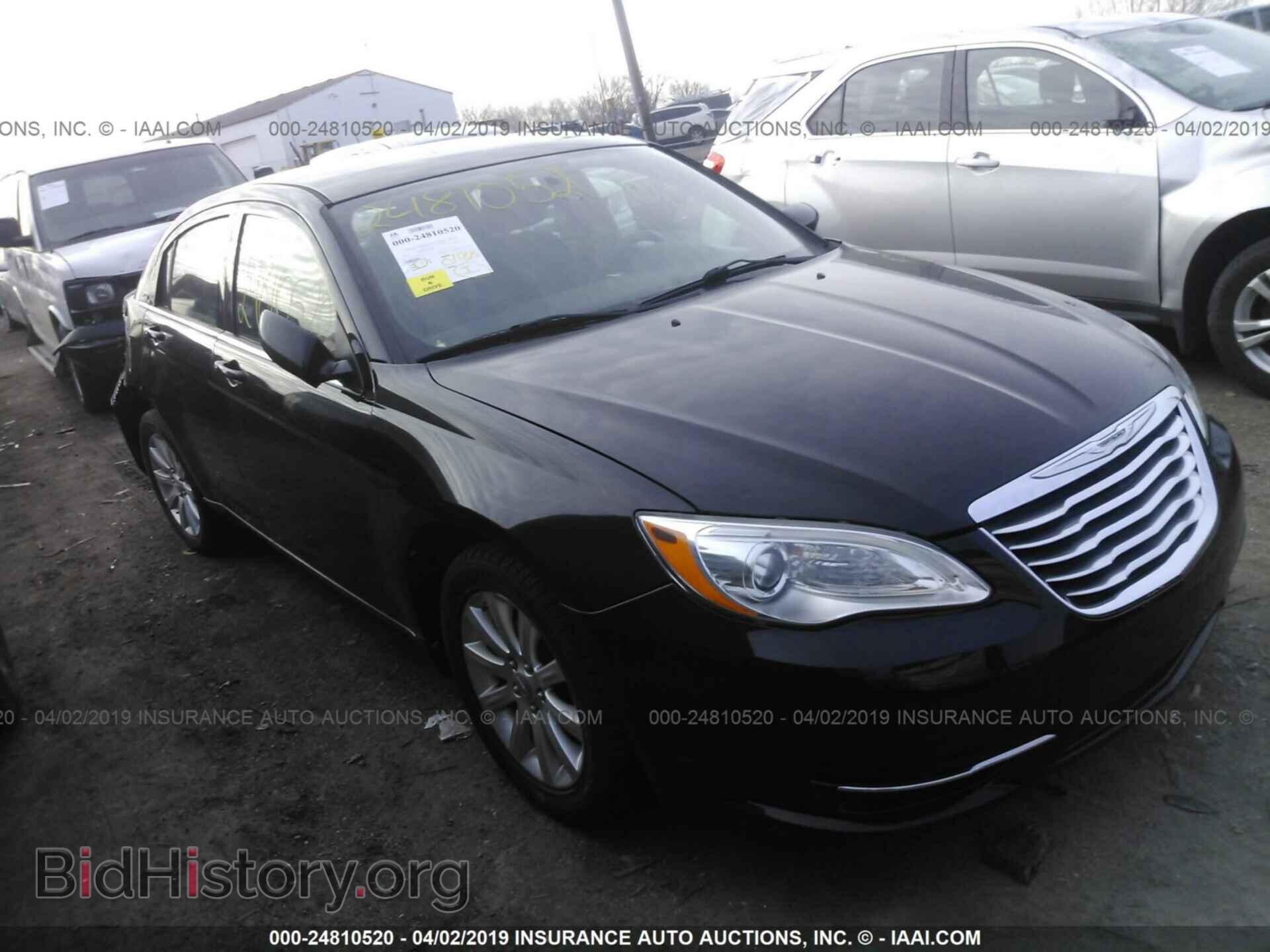 Фотография 1C3CCBBB1CN137491 - CHRYSLER 200 2012