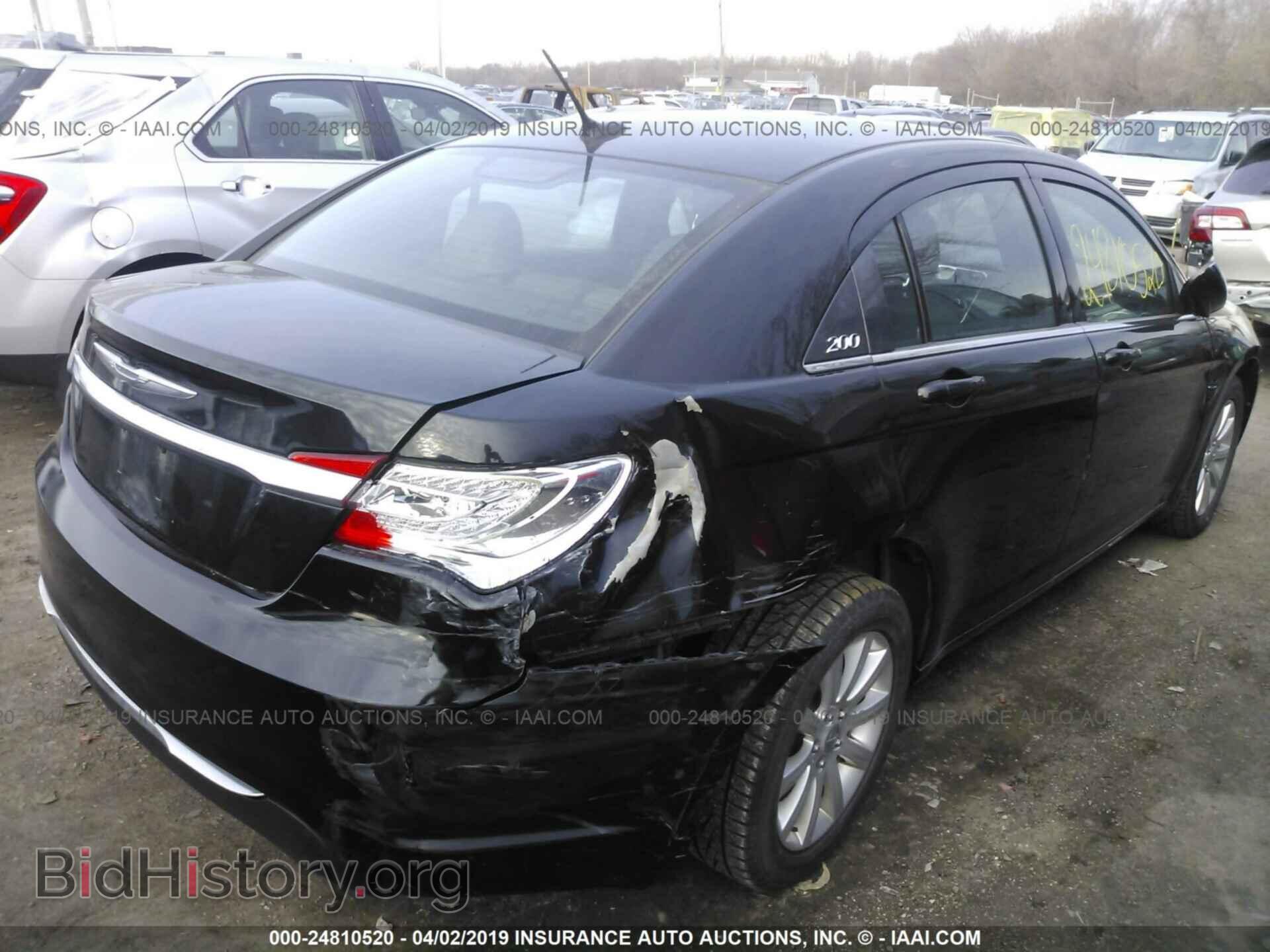 2012 CHRYSLER 200 - VIN: 1C3CCBBB1CN137491 - Фото 4