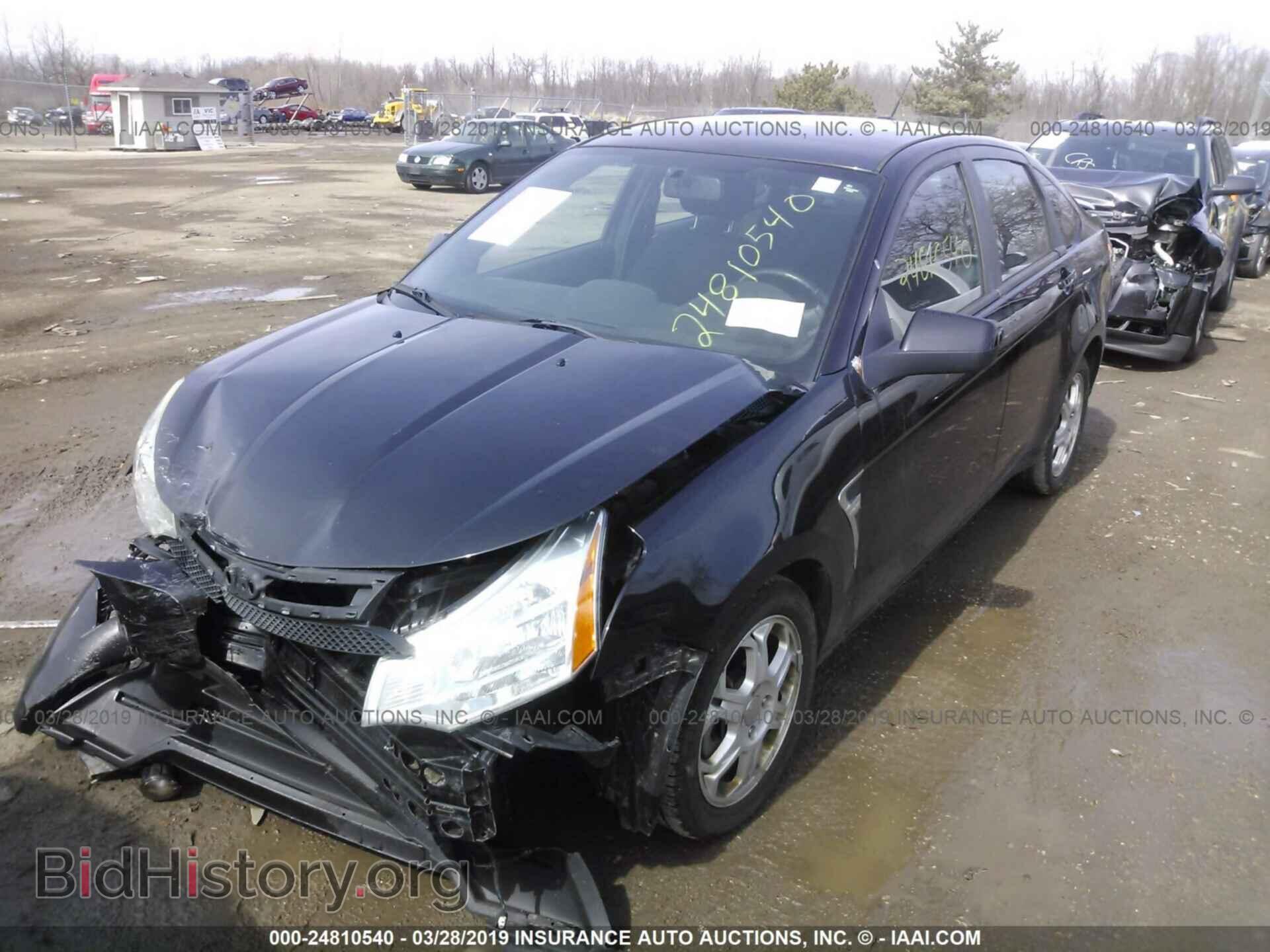 2008 FORD FOCUS - VIN: 1FAHP35N88W165264 - Фото 2