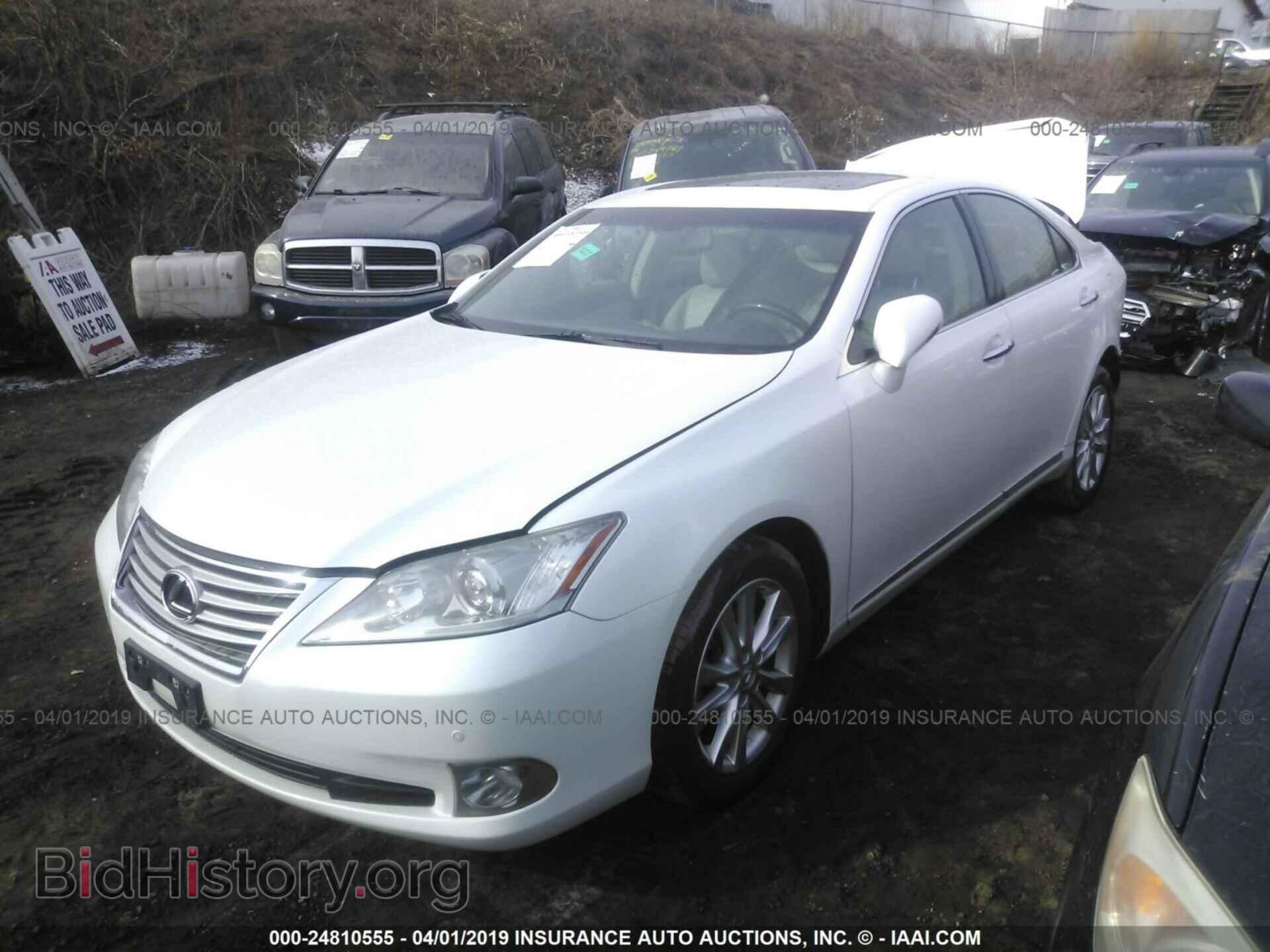 2012 LEXUS ES - VIN: JTHBK1EGXC2485723 - Фото 2
