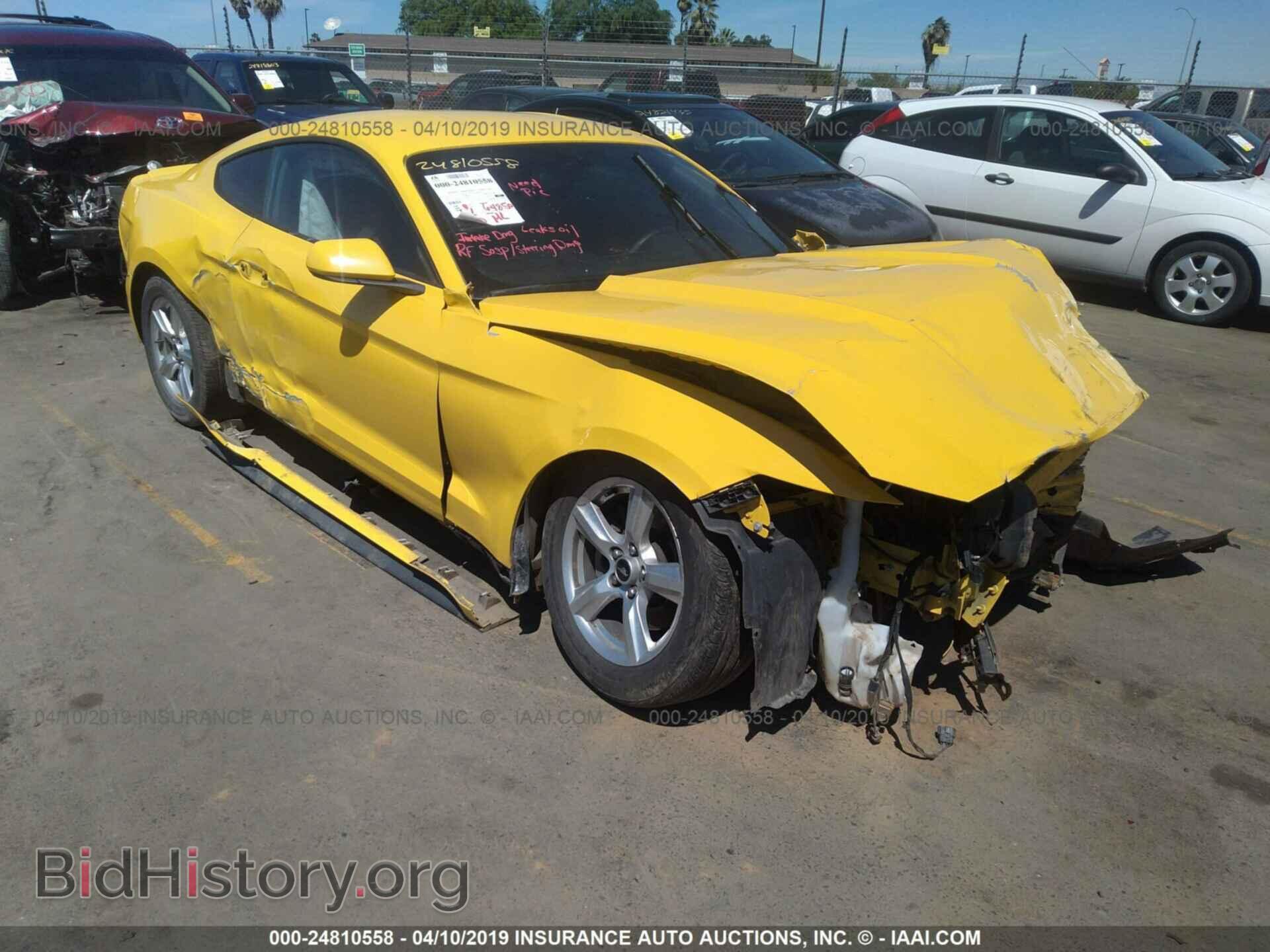 Photo 1FA6P8TH0F5343348 - FORD MUSTANG 2015