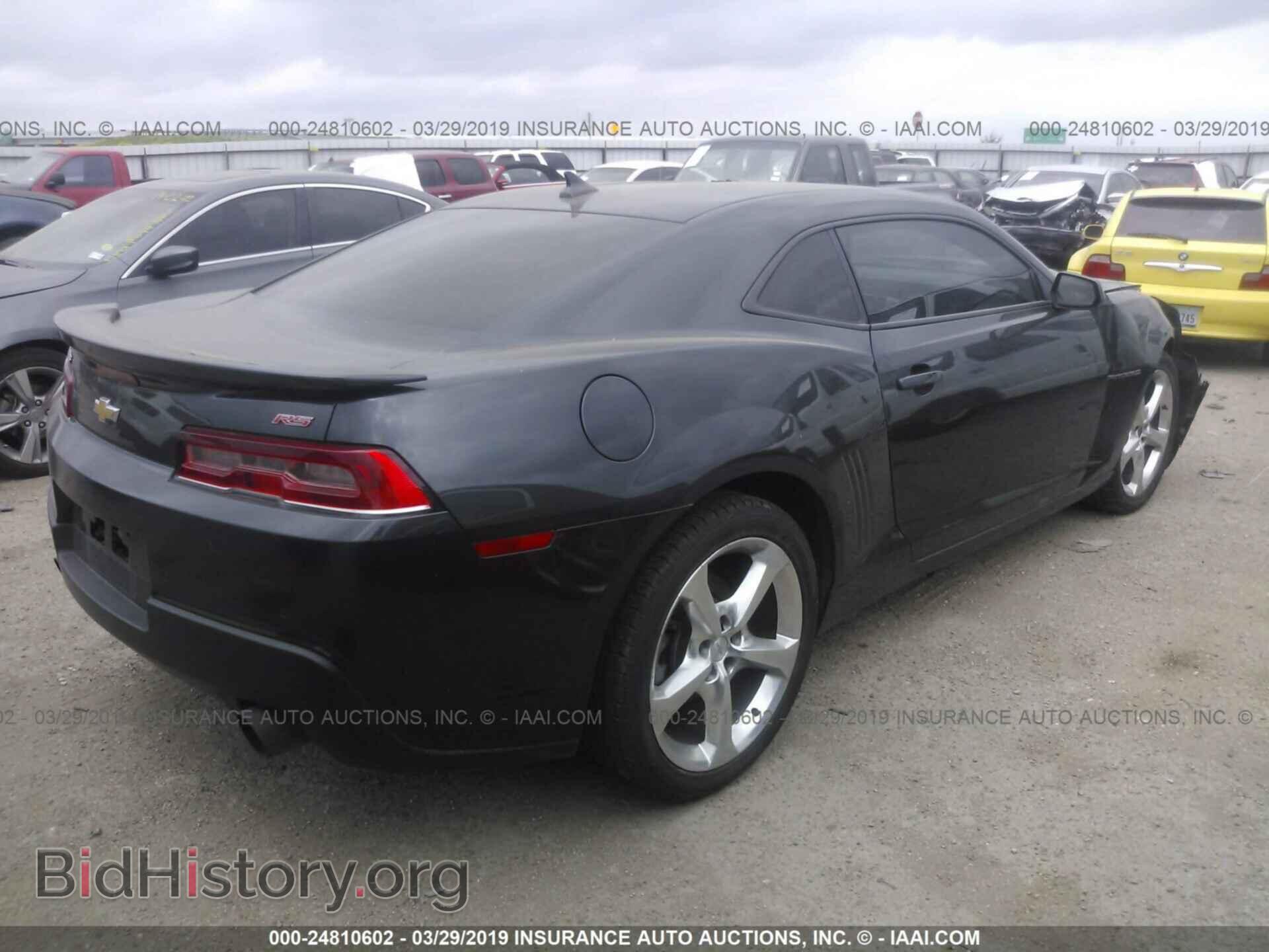 2014 CHEVROLET CAMARO - VIN: 2G1FB1E33E9239741 - Фото 4
