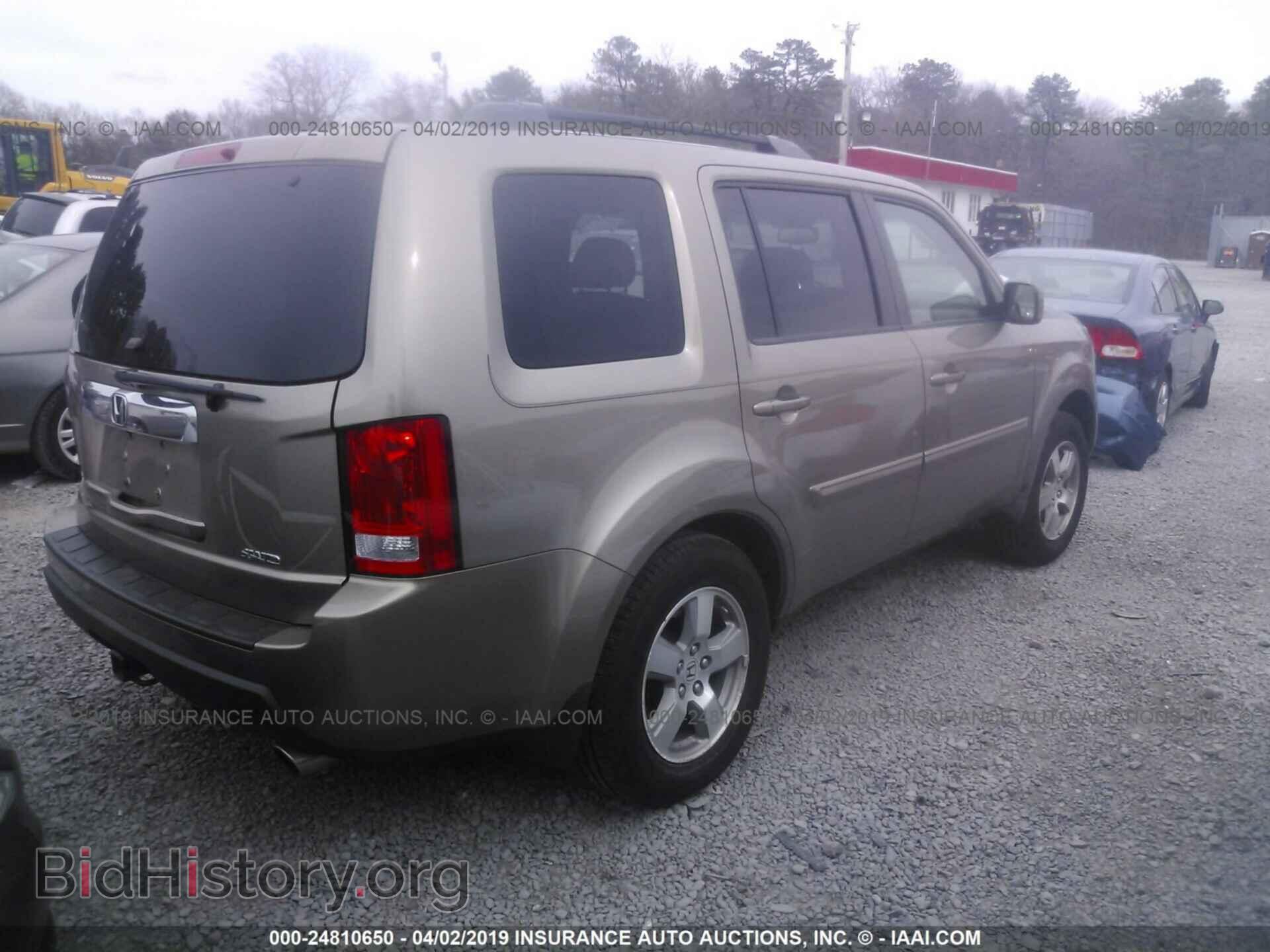 2009 HONDA PILOT - VIN: 5FNYF48539B050396 - Фото 4