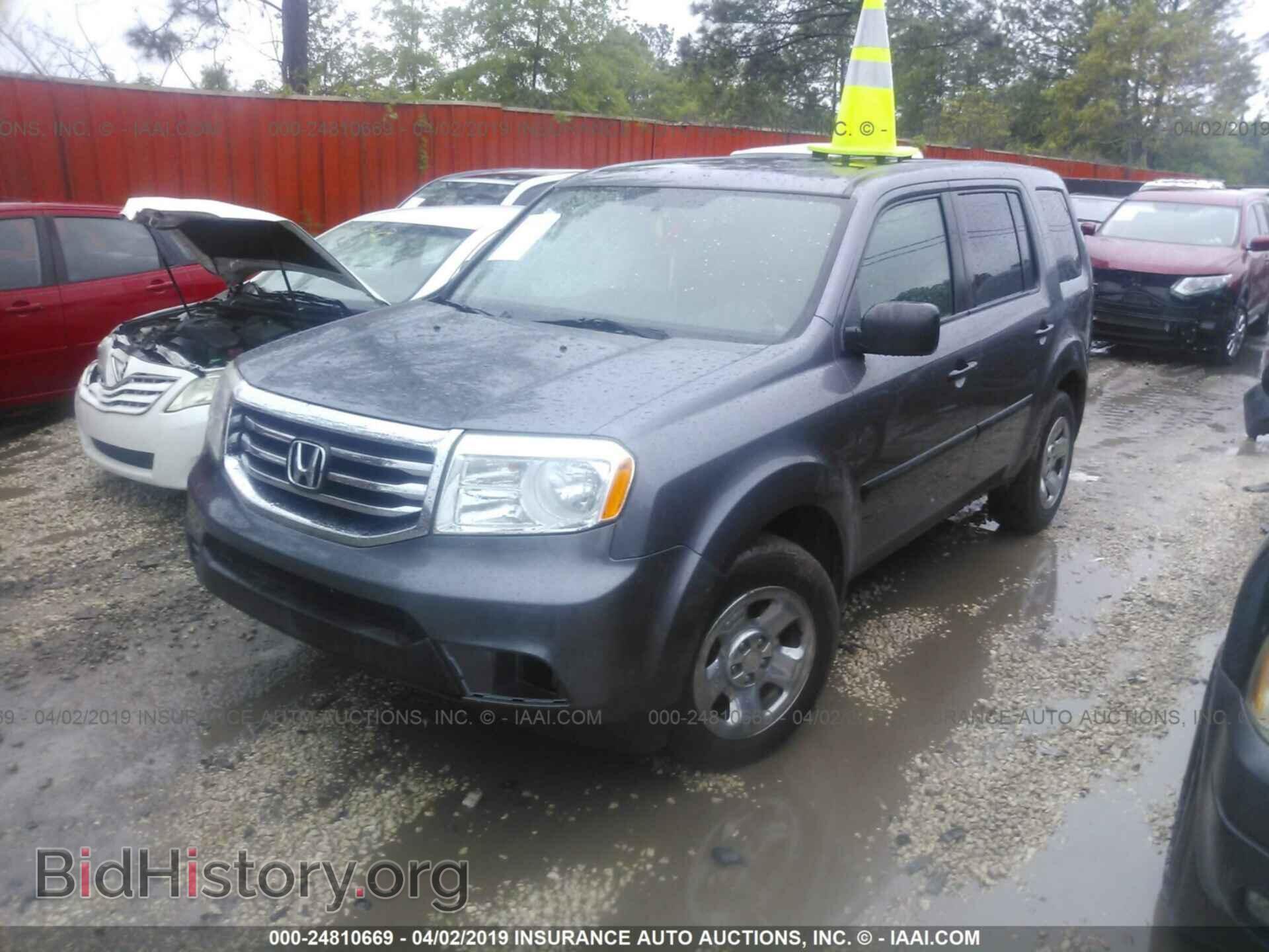 2014 HONDA PILOT - VIN: 5FNYF3H26EB006001 - Фото 2