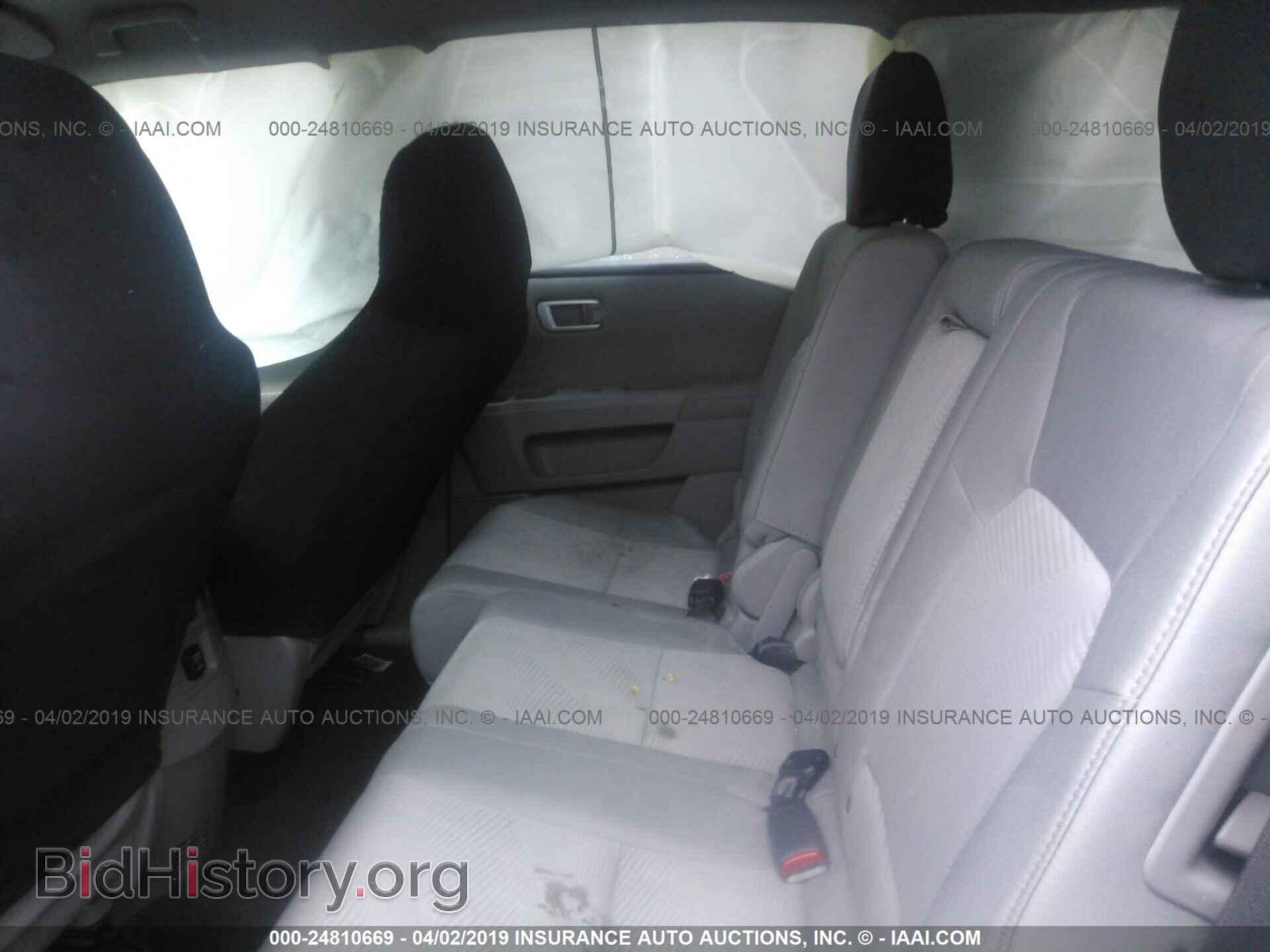 2014 HONDA PILOT - VIN: 5FNYF3H26EB006001 - Фото 8