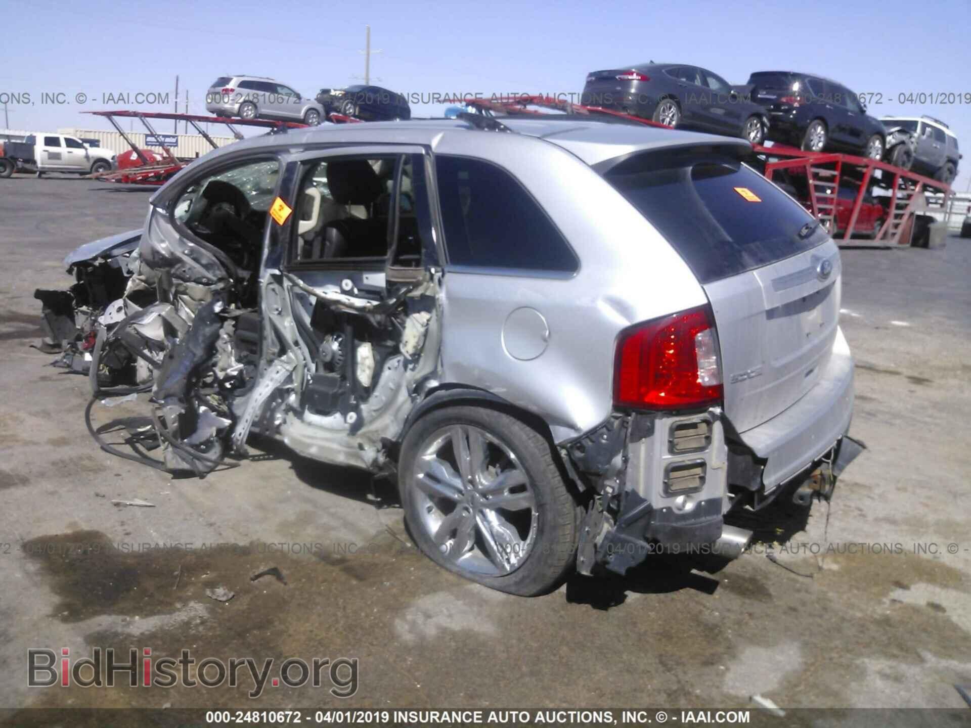 2013 FORD EDGE - VIN: 2FMDK3KC9DBB28967 - Фото 3