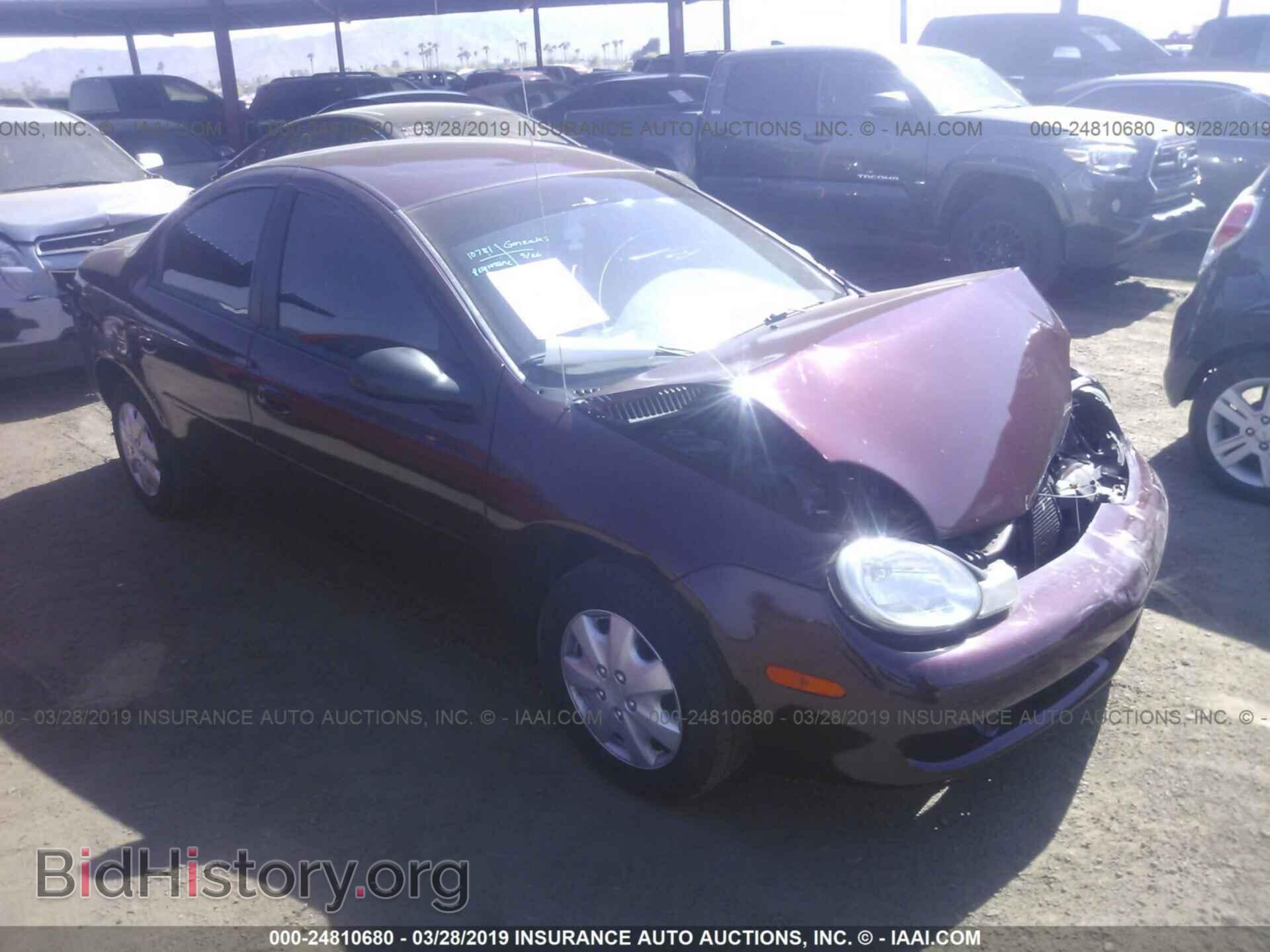Photo 1B3ES46C41D117892 - DODGE NEON 2001