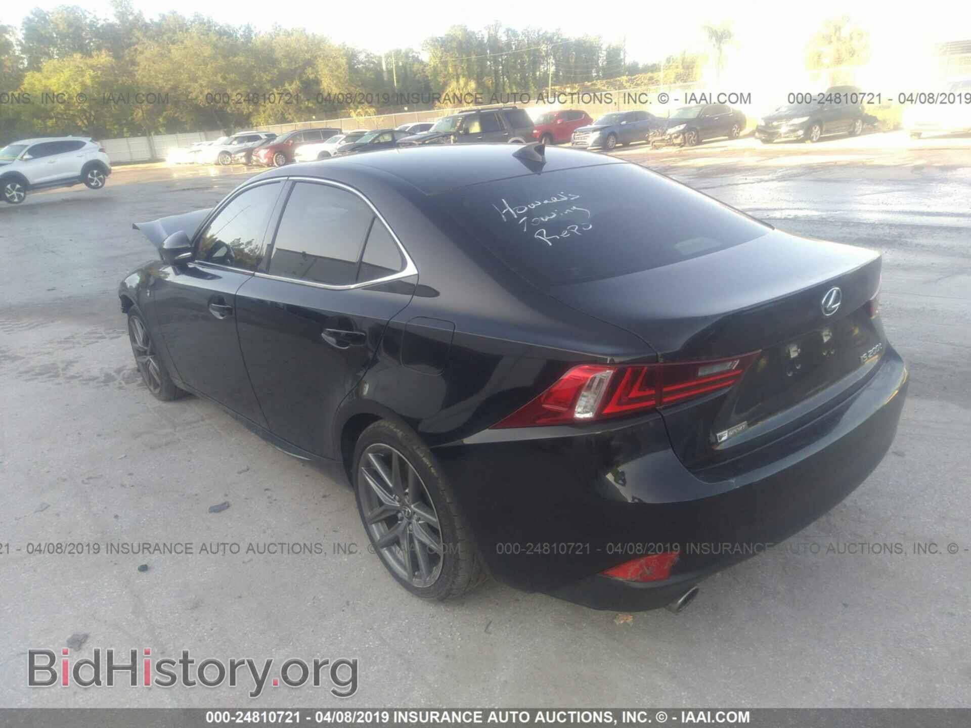 2016 LEXUS IS - VIN: JTHBA1D23G5011738 - Фото 3
