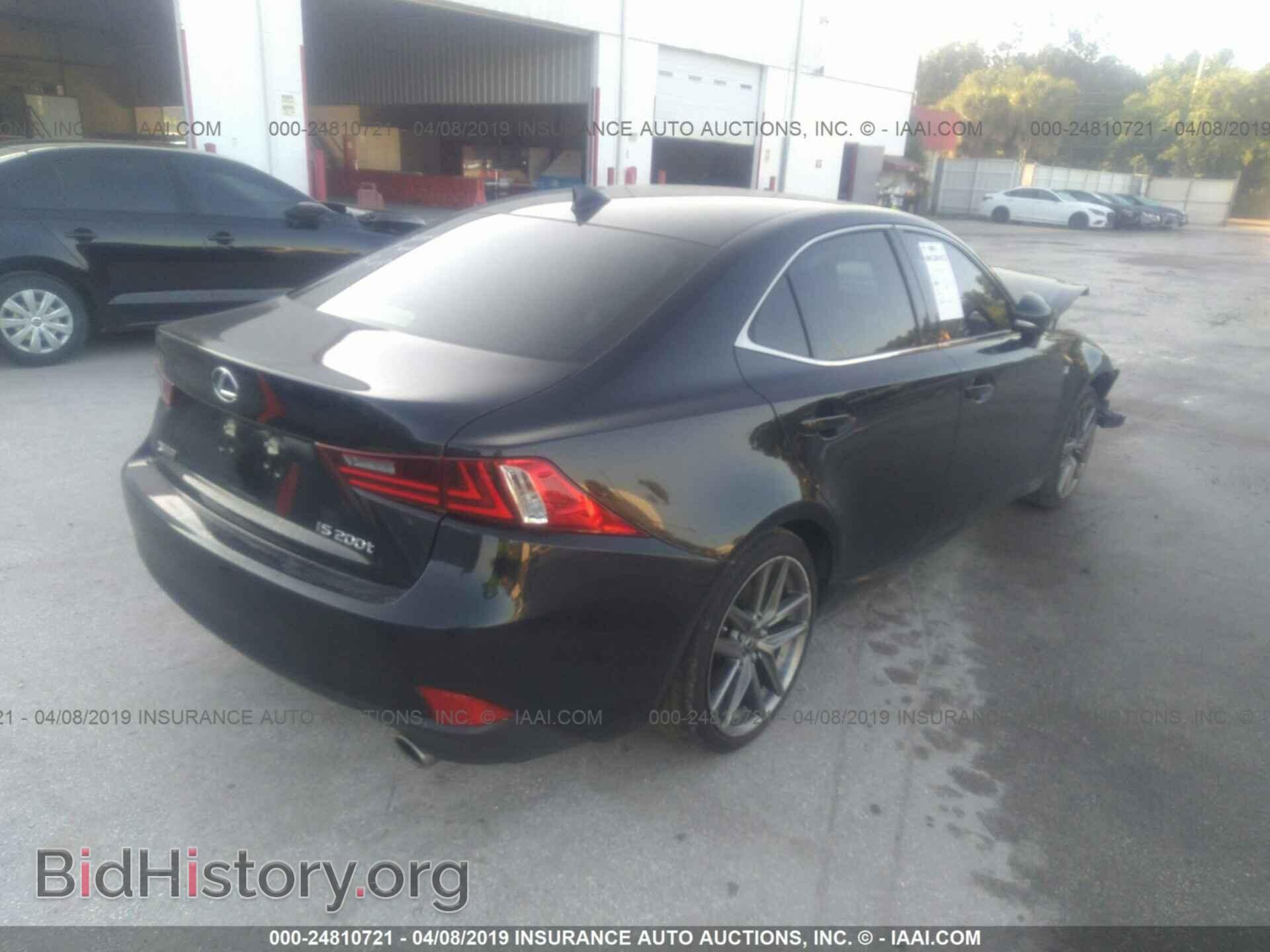 2016 LEXUS IS - VIN: JTHBA1D23G5011738 - Фото 4
