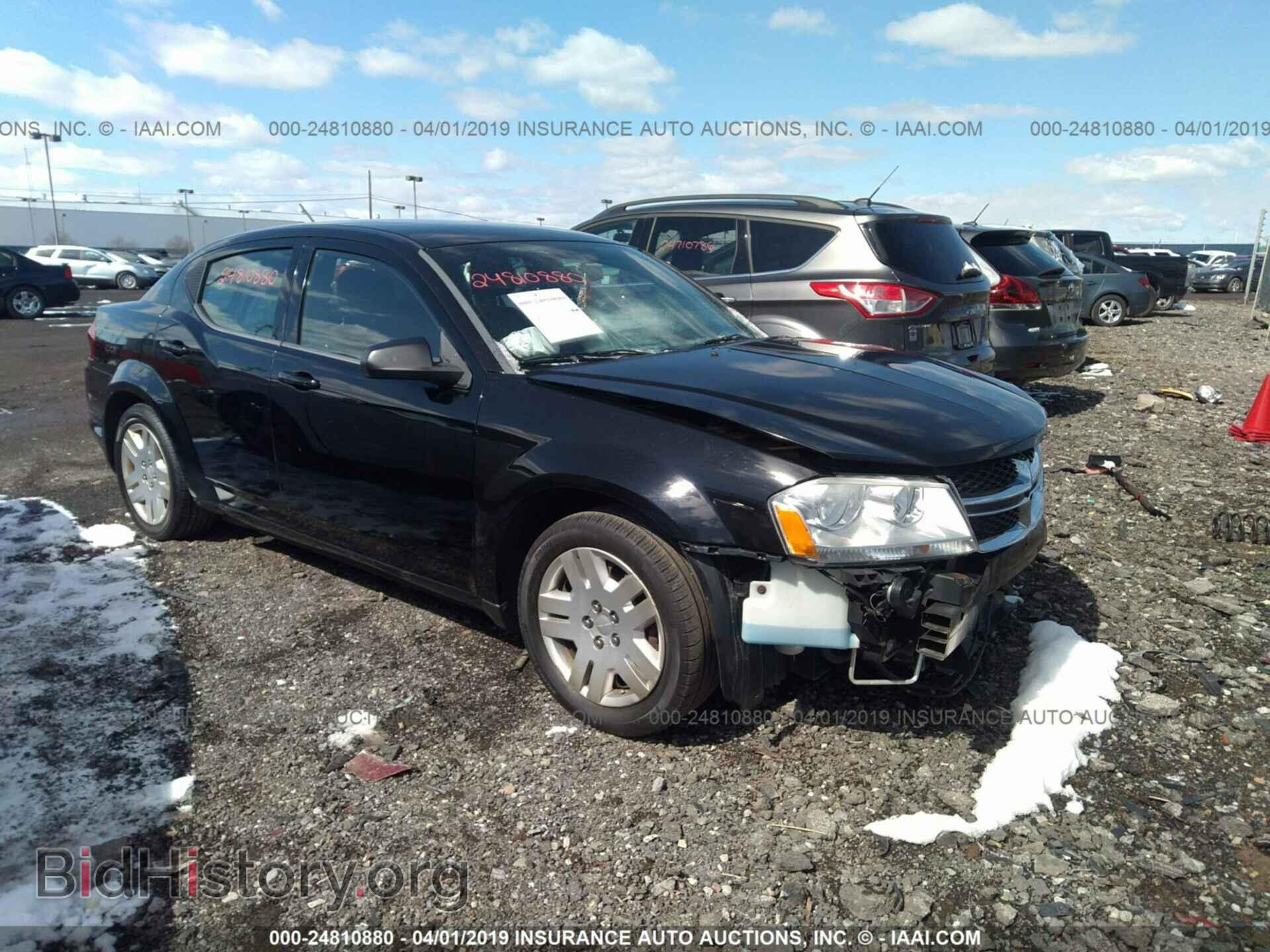Фотография 1C3CDZAB4CN216192 - DODGE AVENGER 2012