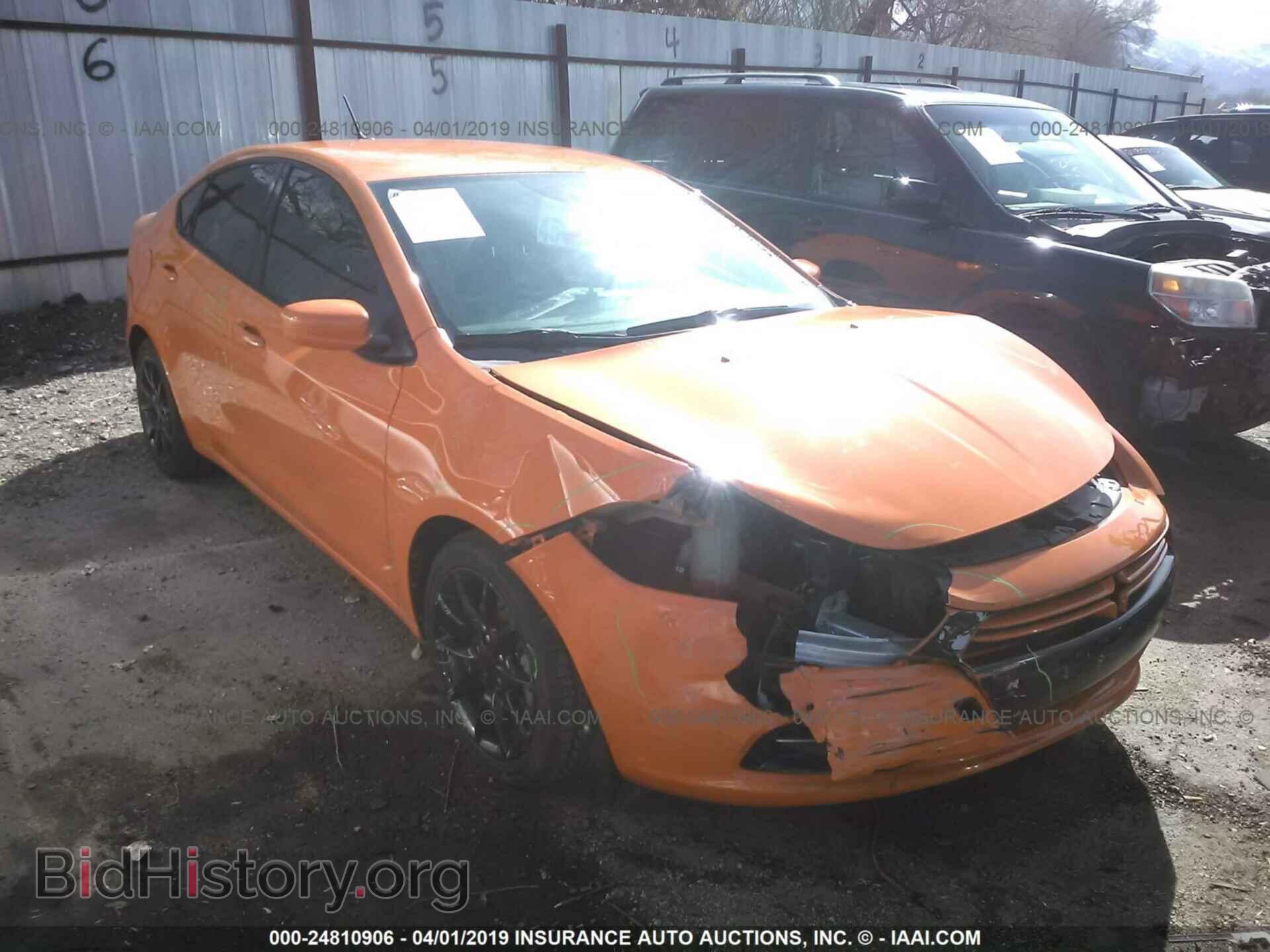 Photo 1C3CDFBH6DD269548 - DODGE DART 2013