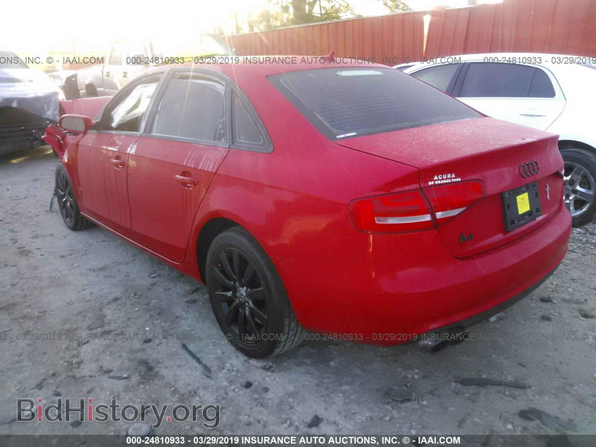 2014 AUDI A4 - VIN: WAUAFAFLXEN034514 - Фото 3