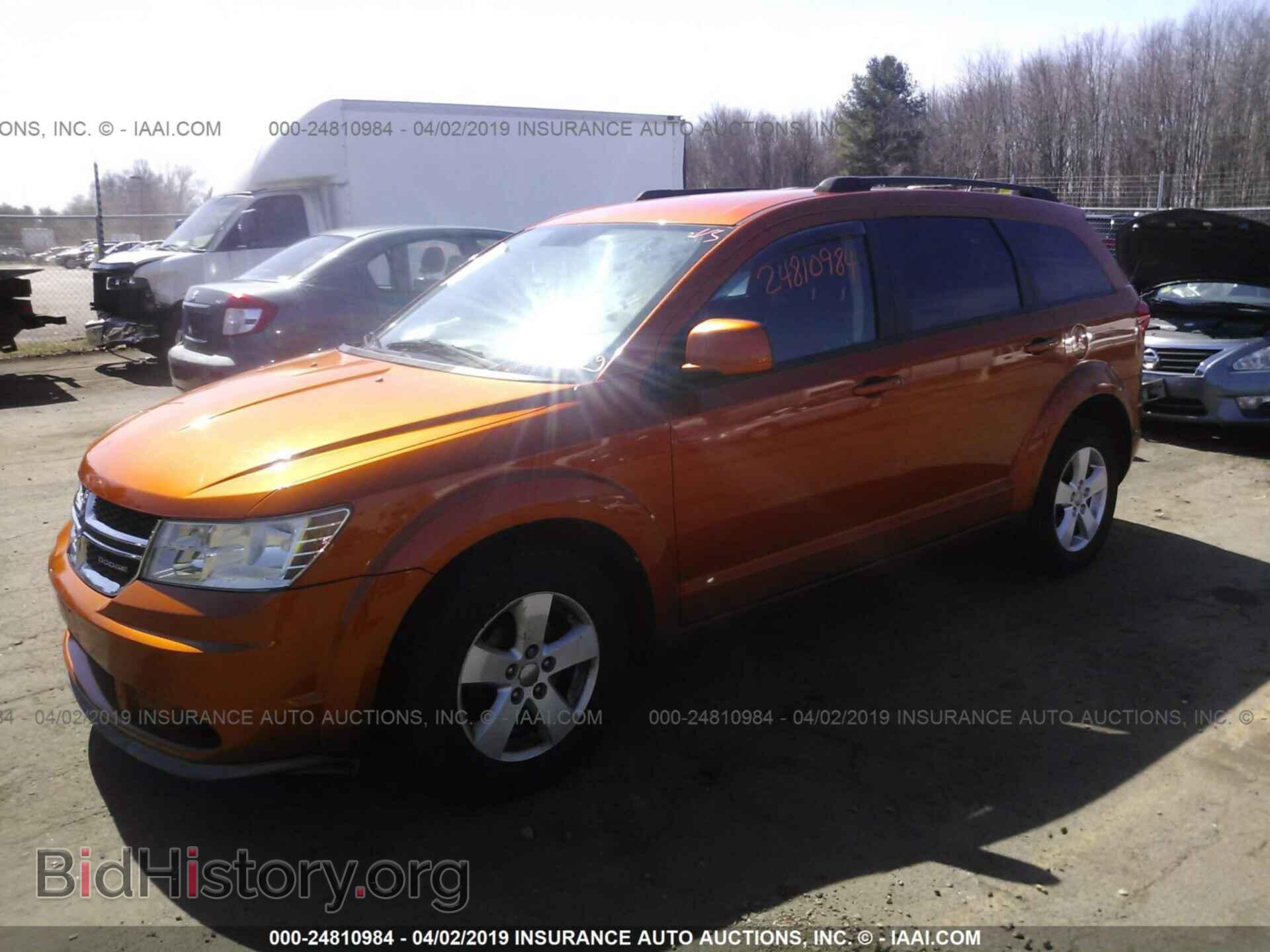 2011 DODGE JOURNEY - VIN: 3D4PH1FG3BT512250 - Фото 2