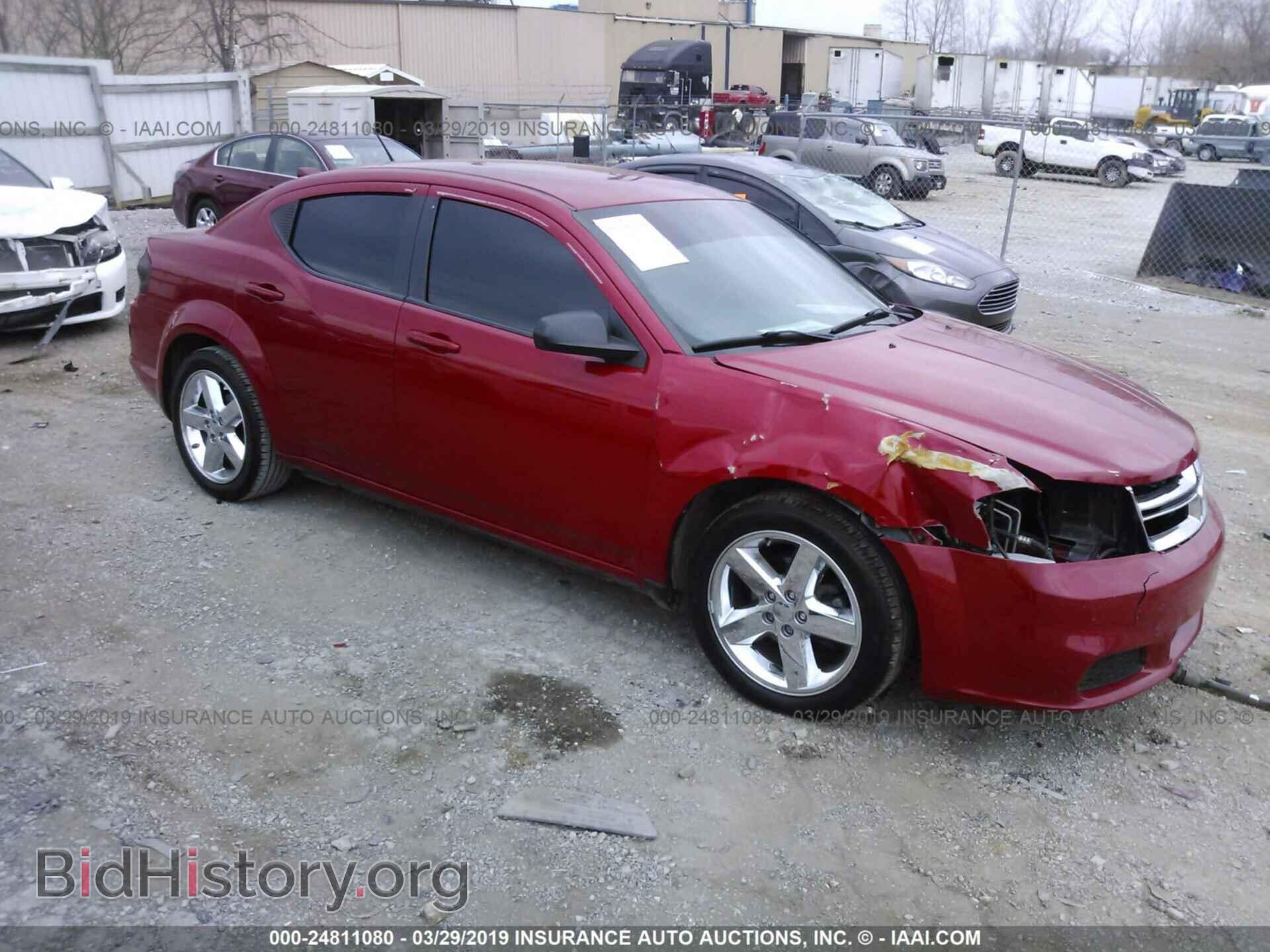 Photo 1C3CDZAB2DN610923 - DODGE AVENGER 2013
