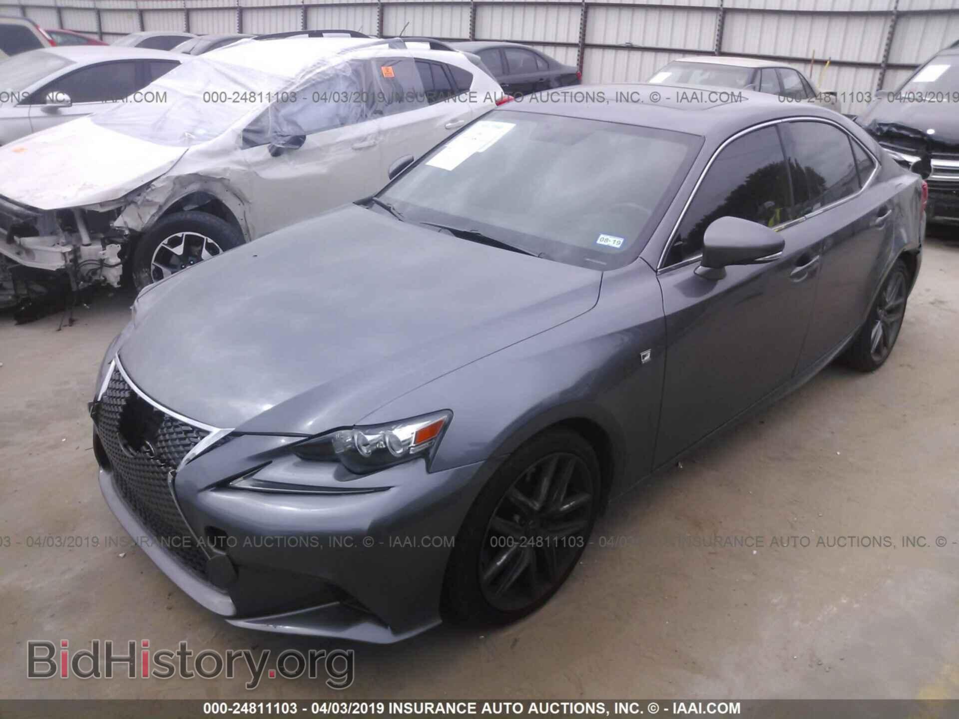 2014 LEXUS IS - VIN: JTHBE1D26E5014408 - Фото 2