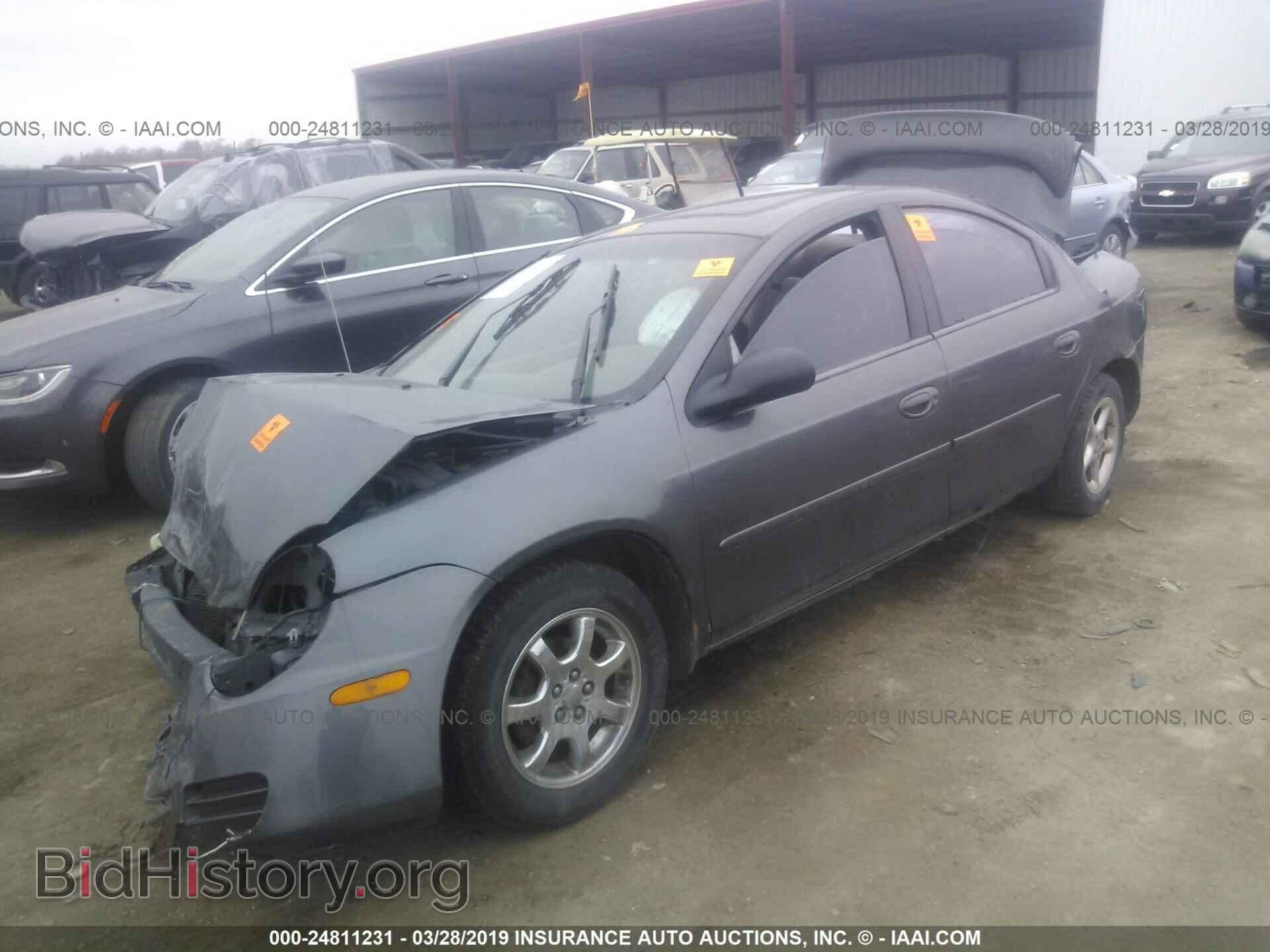 2004 DODGE NEON - VIN: 1B3ES56C64D592180 - Фото 2