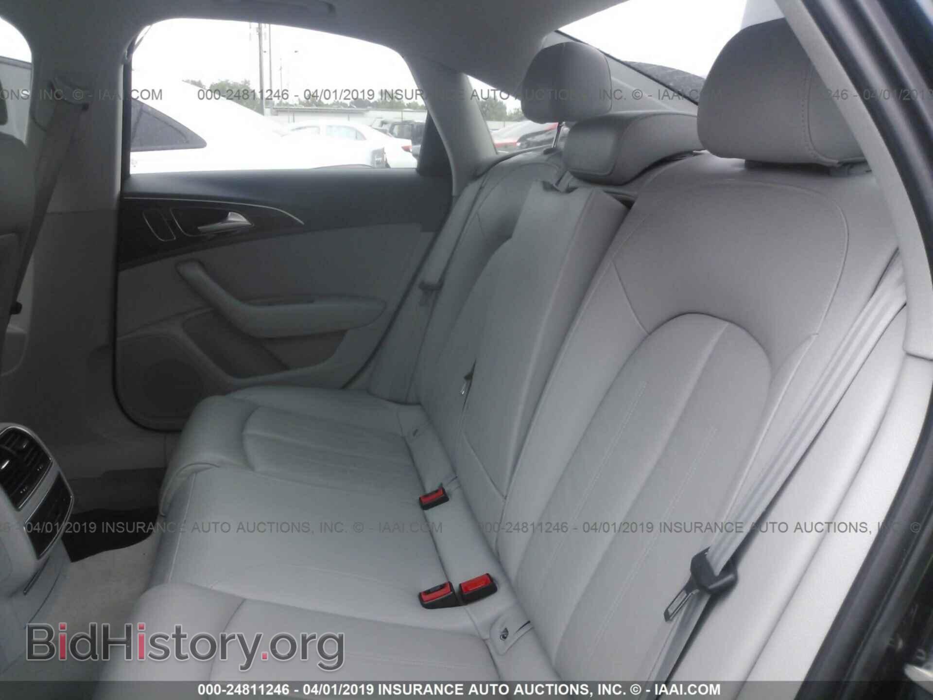2012 AUDI A6 - VIN: WAUGGAFC3CN126097 - Фото 8