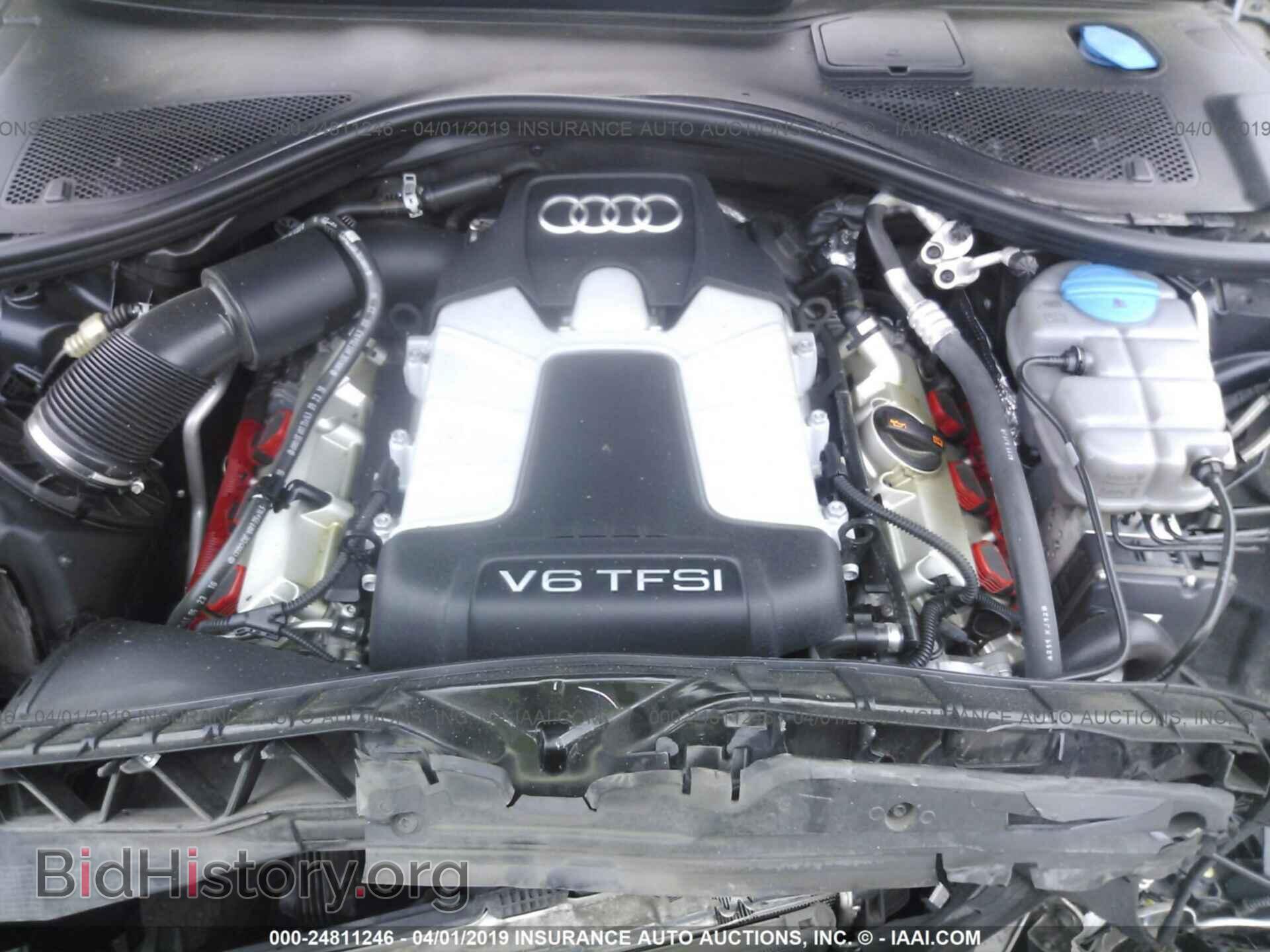 2012 AUDI A6 - VIN: WAUGGAFC3CN126097 - Фото 10