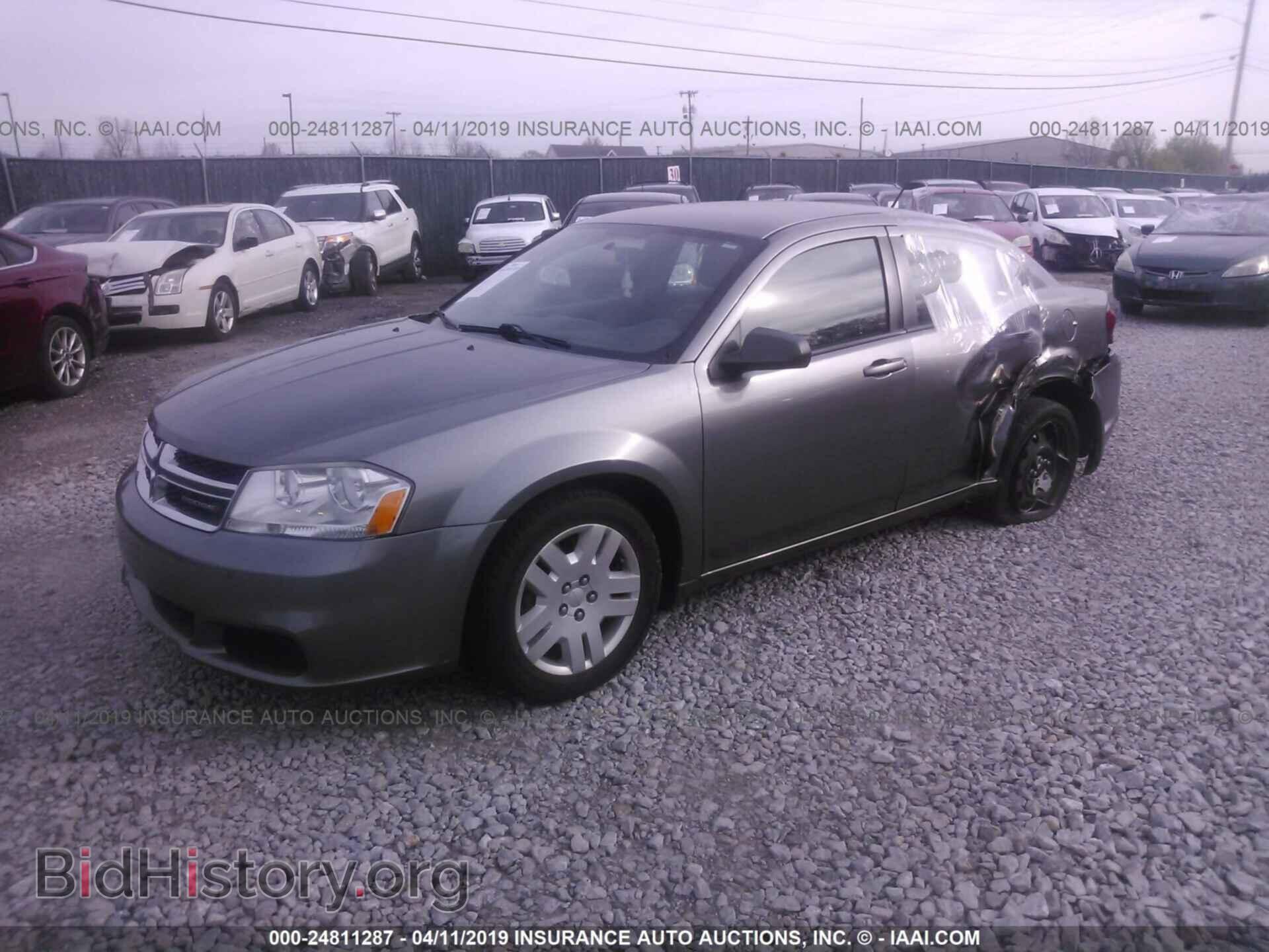2013 DODGE AVENGER - VIN: 1C3CDZAB0DN652376 - Фото 2