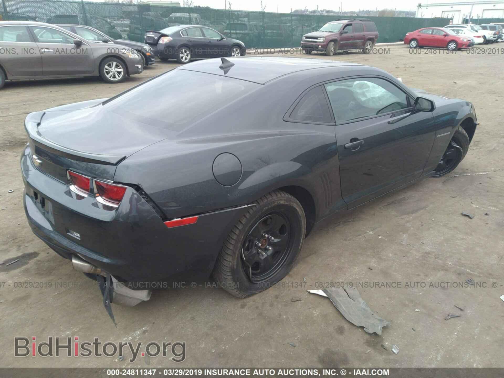 2013 CHEVROLET CAMARO - VIN: 2G1FB1E37D9202187 - Photo 4