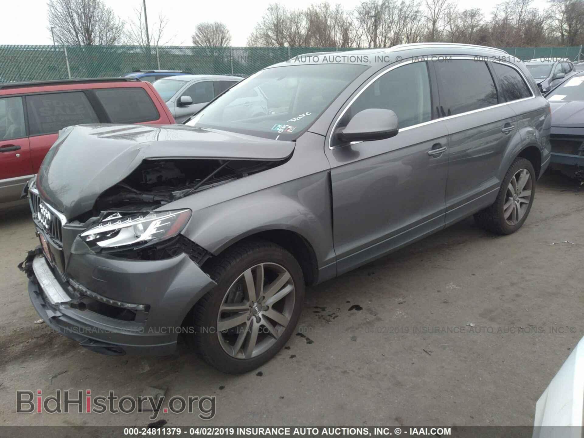 2012 AUDI Q7 - VIN: WA1LGAFE0CD002064 - Фото 2