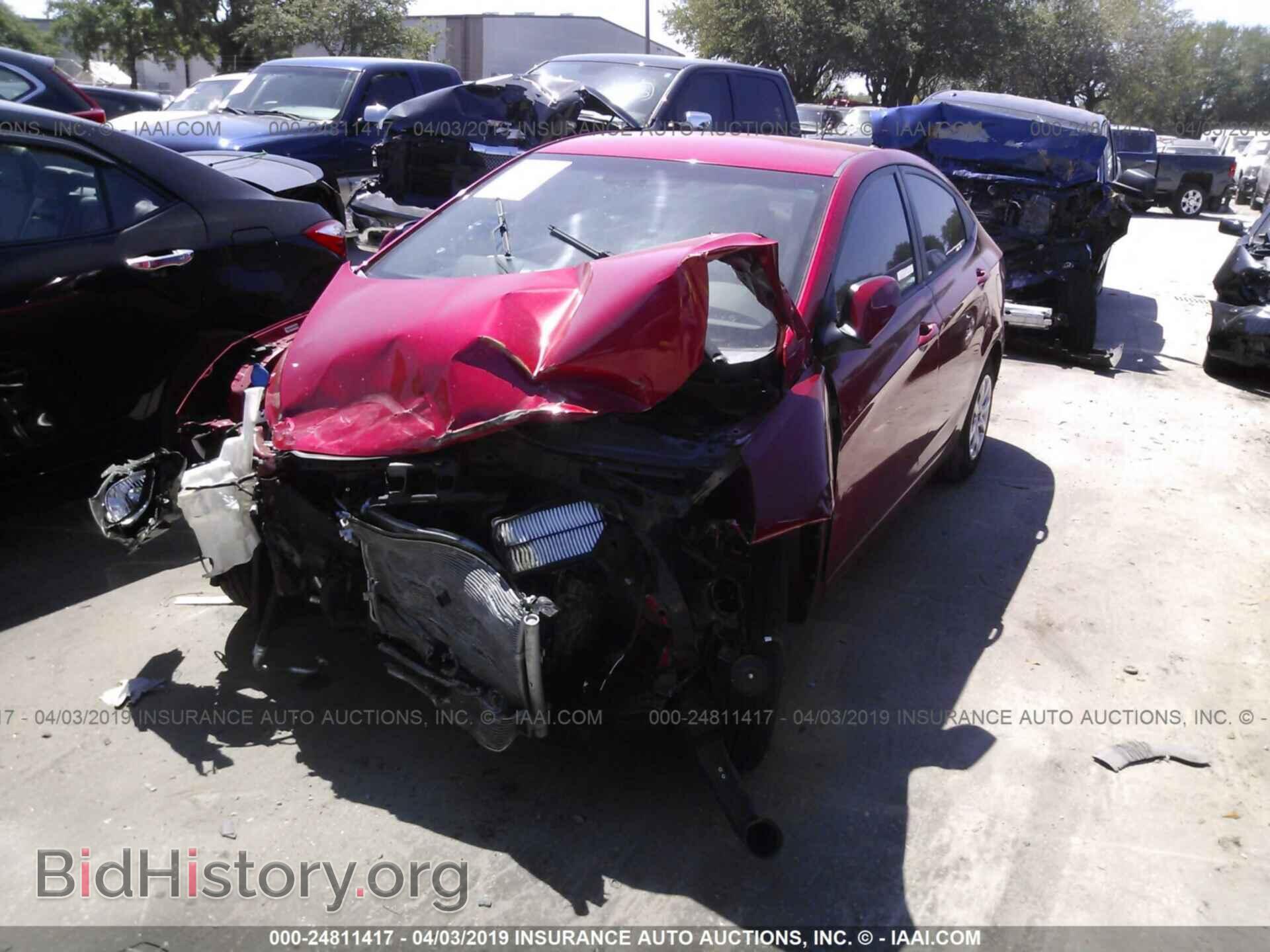 2013 HYUNDAI ACCENT - VIN: KMHCT4AE3DU585012 - Фото 2
