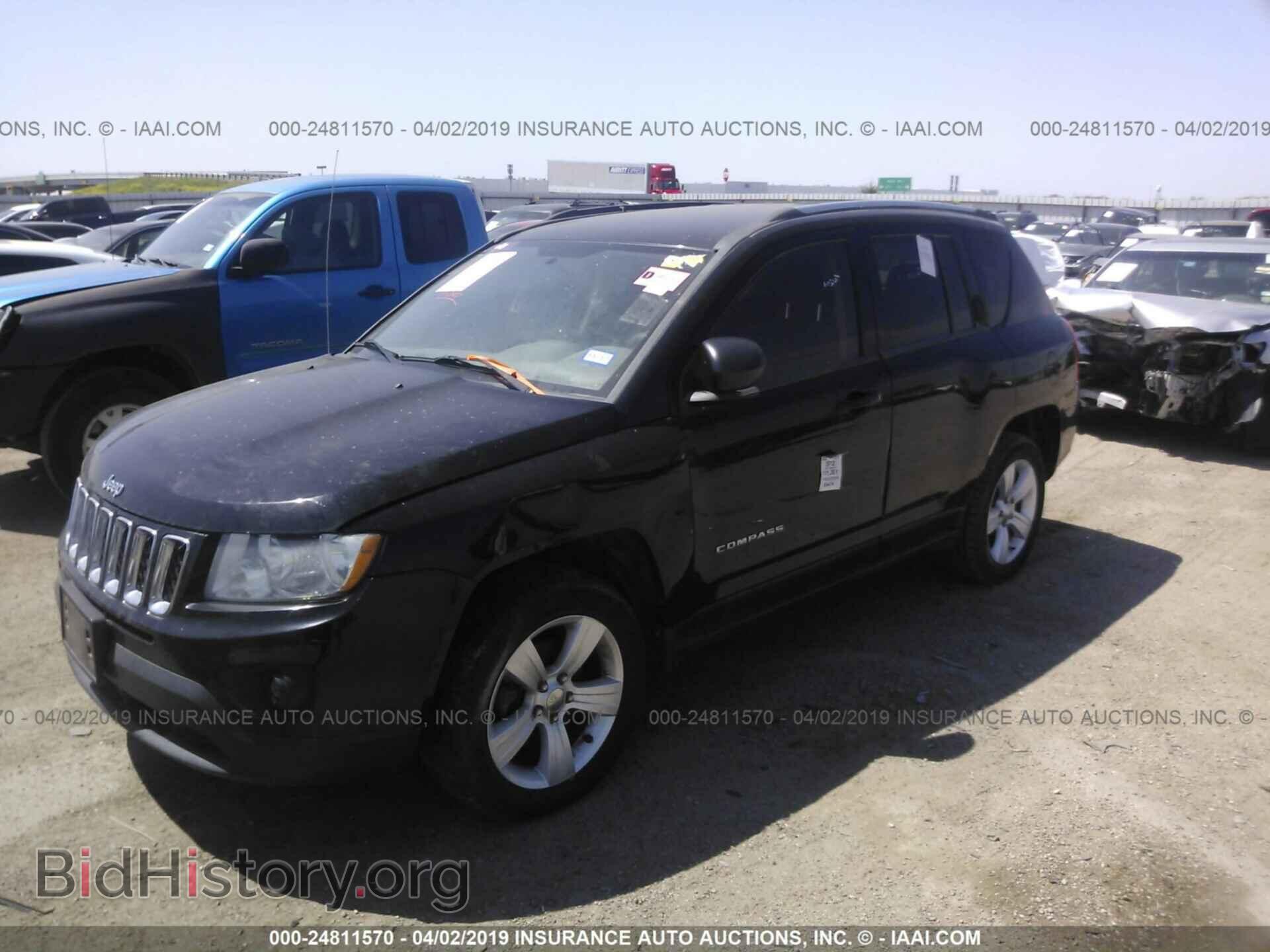2012 JEEP COMPASS - VIN: 1C4NJCBAXCD660442 - Фото 2