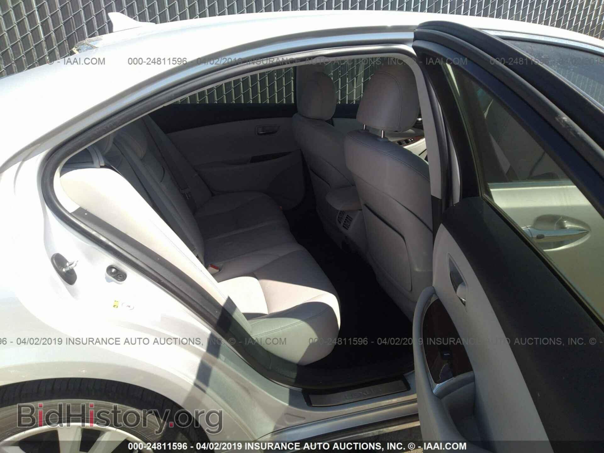 2011 LEXUS ES - VIN: JTHBK1EG0B2469450 - Фото 8