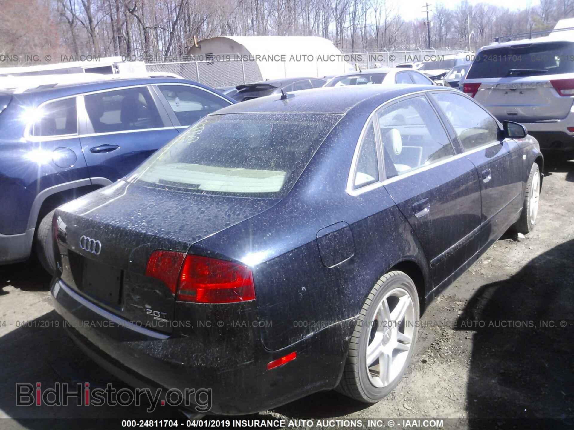 2007 AUDI A4 - VIN: WAUDF78E27A017683 - Фото 4