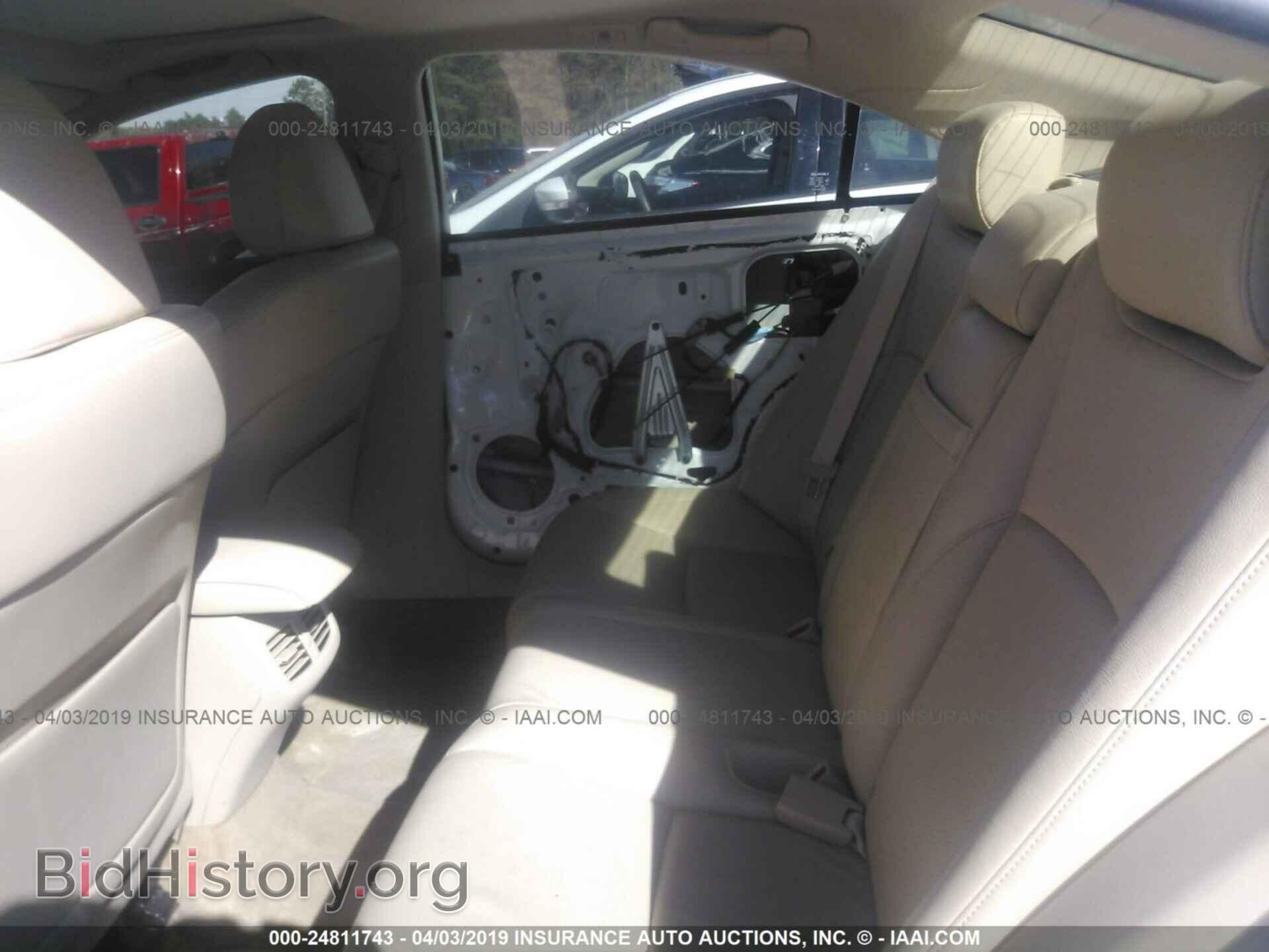 2012 LEXUS ES - VIN: JTHBK1EG1C2501193 - Фото 8