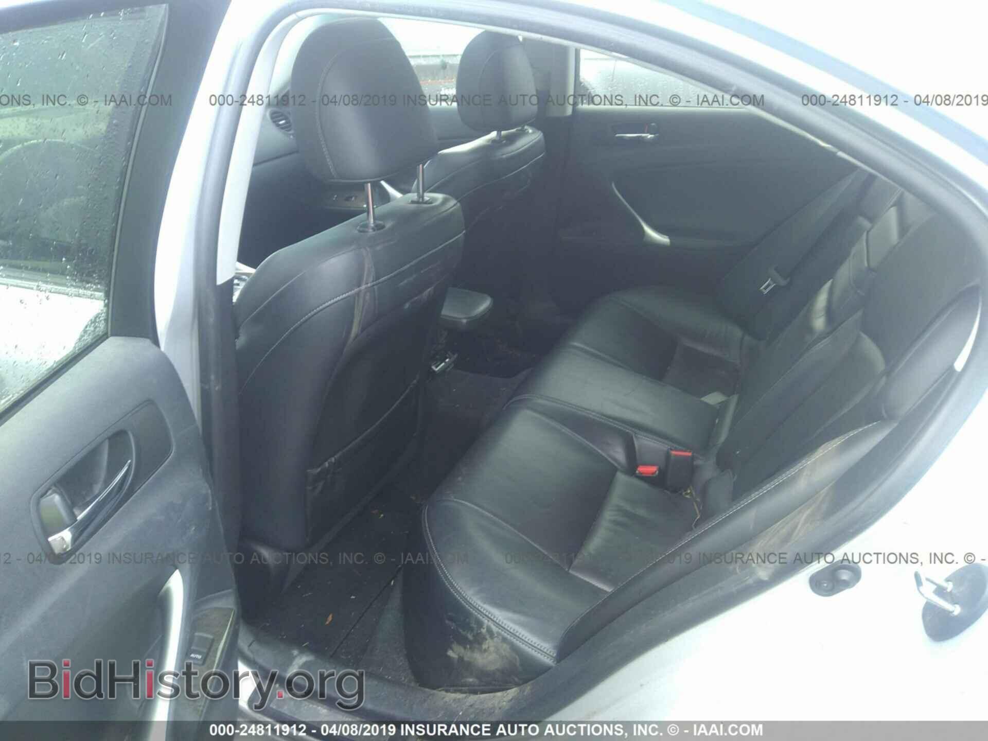 2010 LEXUS IS - VIN: JTHCF5C22A5039892 - Фото 8