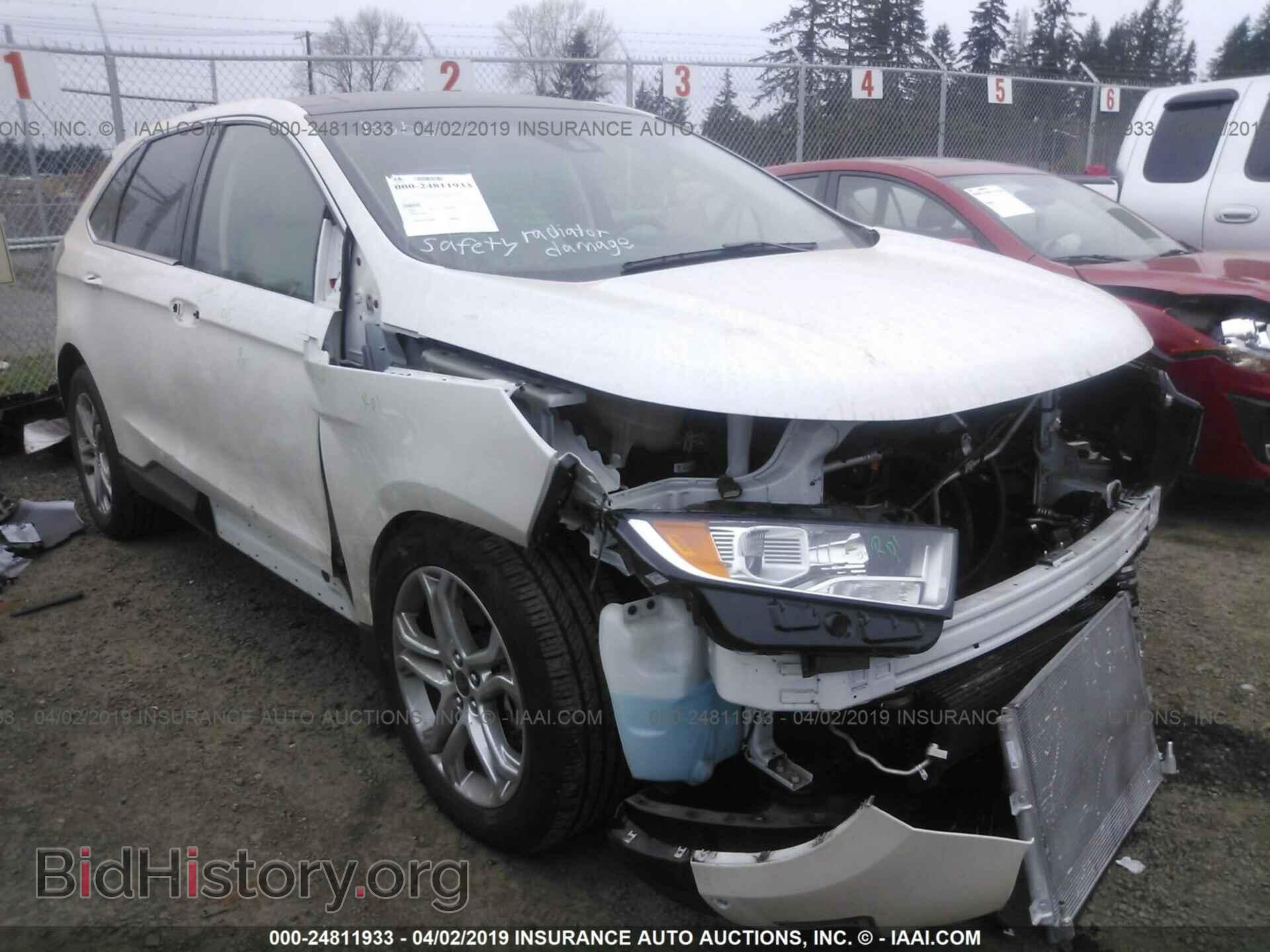 Фотография 2FMPK4K9XFBC27162 - FORD EDGE 2015
