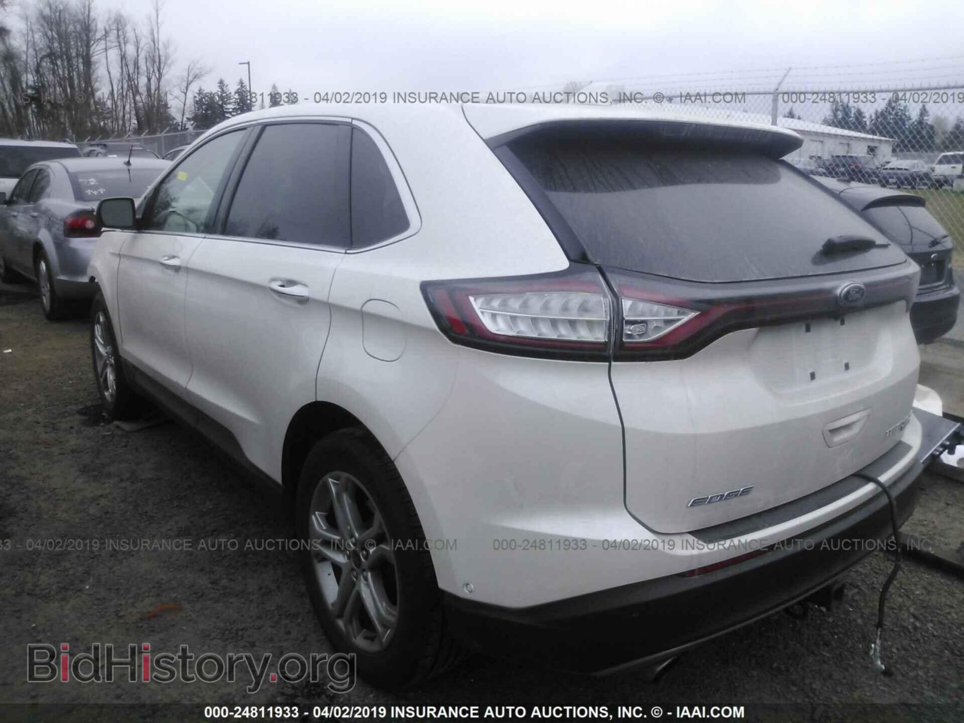 2015 FORD EDGE - VIN: 2FMPK4K9XFBC27162 - Фото 3