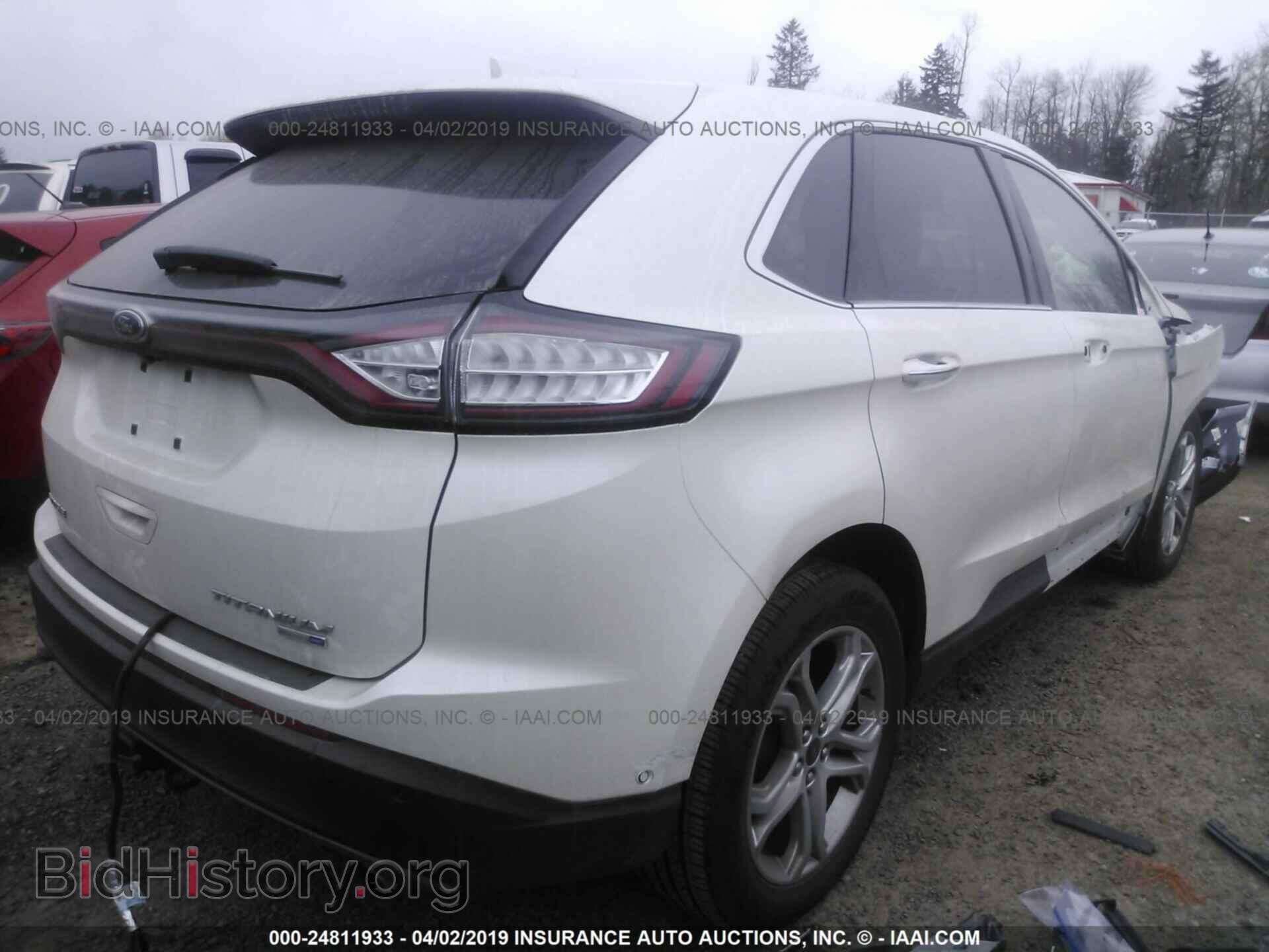2015 FORD EDGE - VIN: 2FMPK4K9XFBC27162 - Фото 4