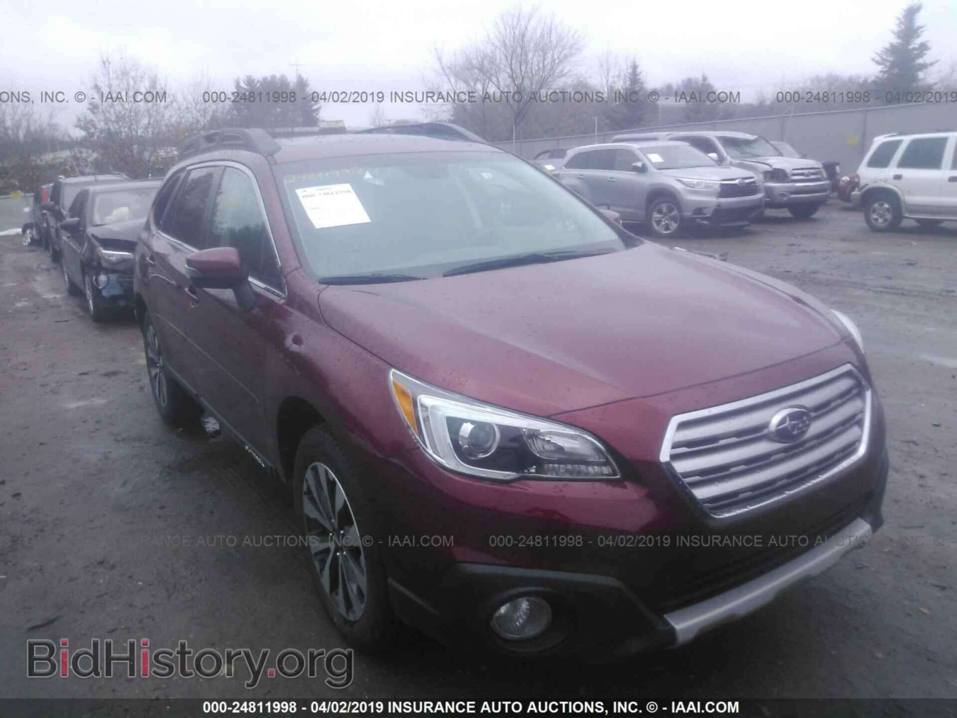 Photo 4S4BSBNC0F3347302 - SUBARU OUTBACK 2015