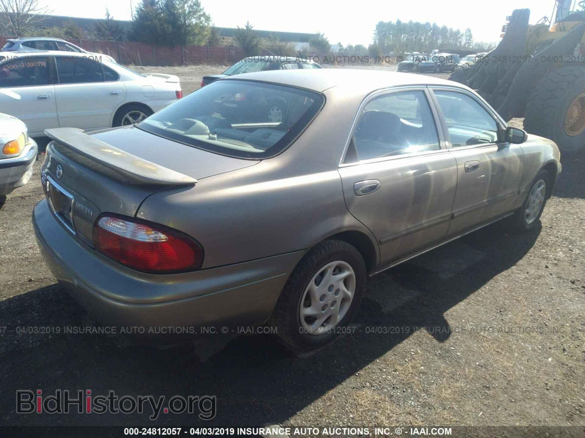 2000 MAZDA 626 - VIN: 1YVGF22D9Y5105704 - Фото 4
