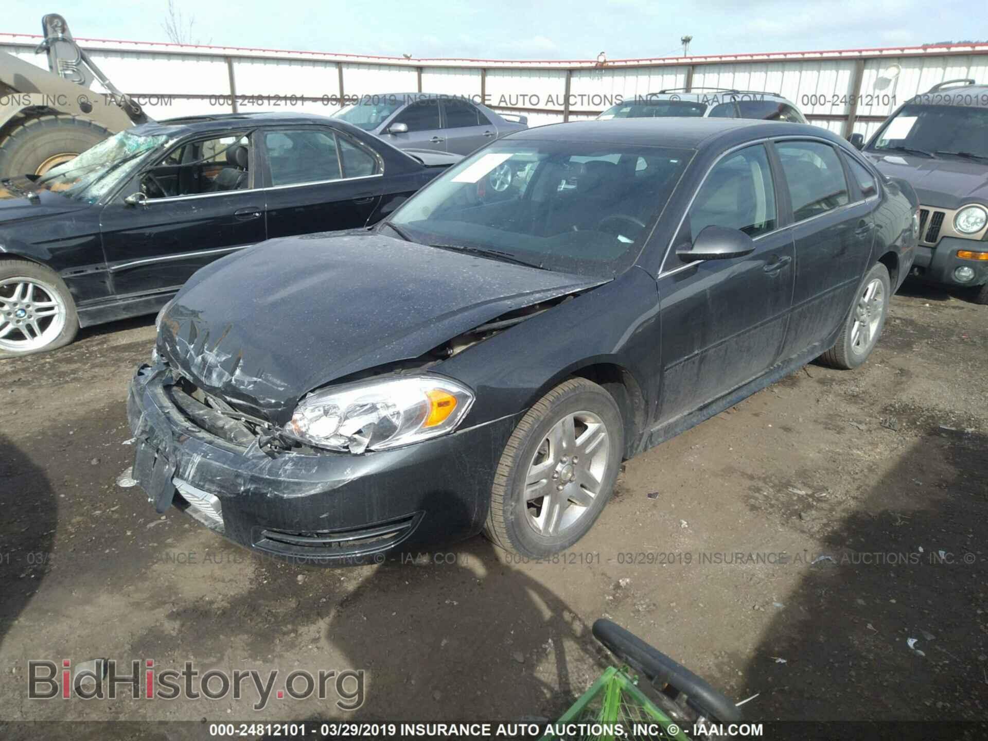 2012 CHEVROLET IMPALA - VIN: 2G1WB5E38C1314582 - Фото 2