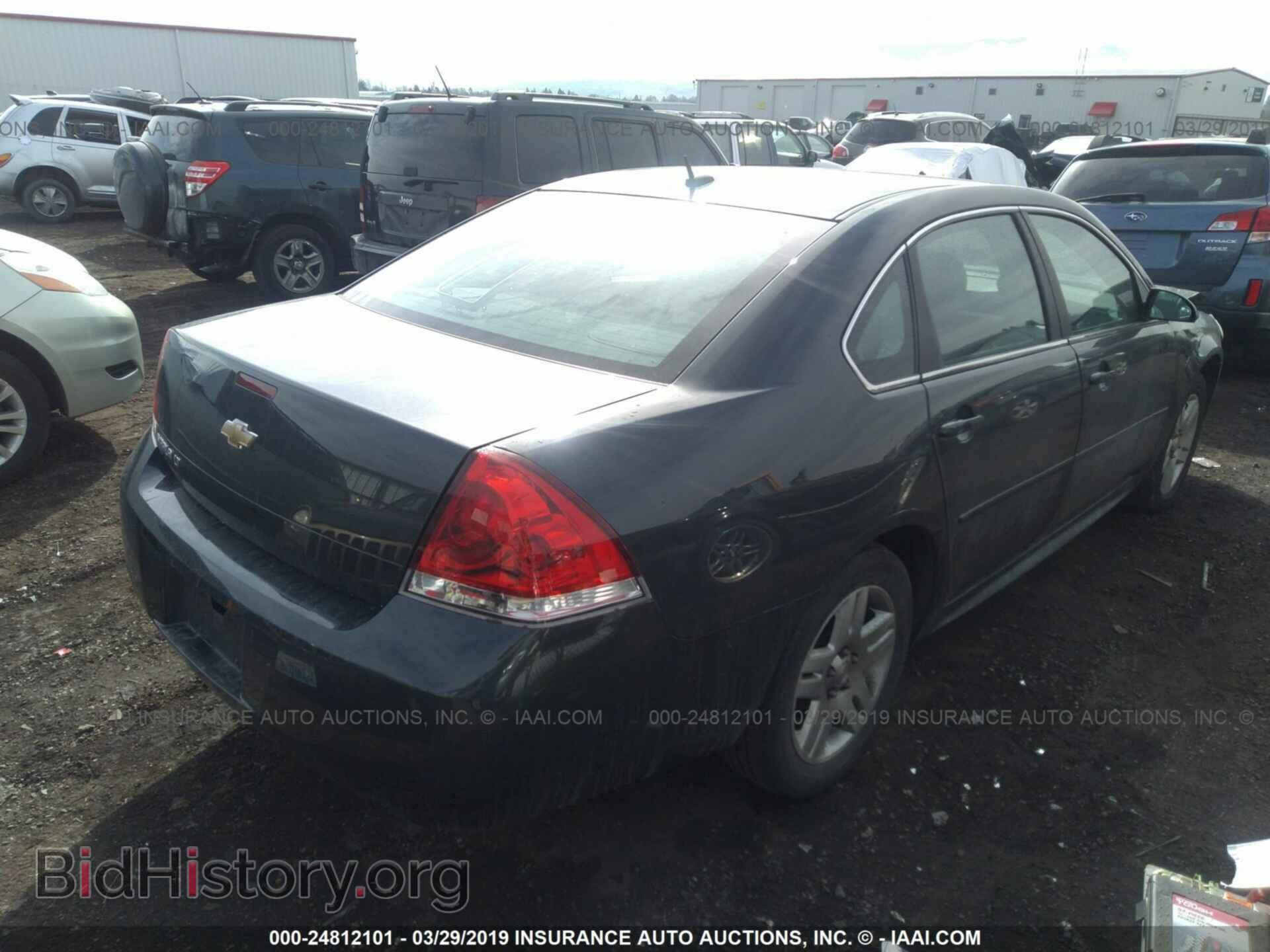 2012 CHEVROLET IMPALA - VIN: 2G1WB5E38C1314582 - Фото 4