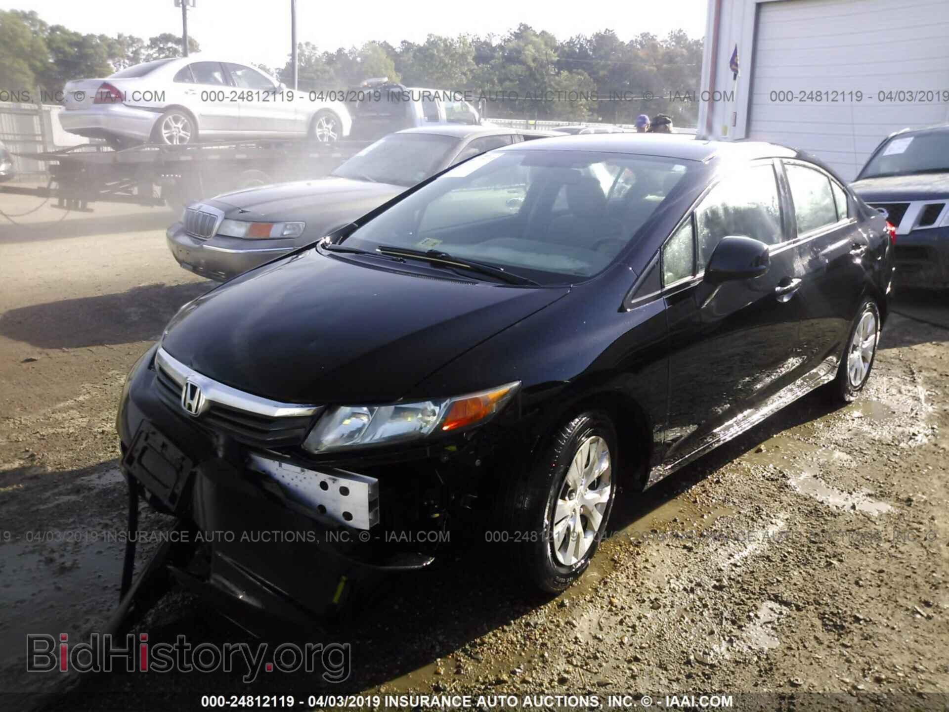 2012 HONDA CIVIC - VIN: 2HGFB2F53CH301043 - Фото 2
